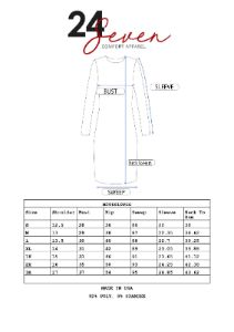 Maternity Black Floral Long Sleeve Knee Length Dress sold by 24/7 Comfort Apparel