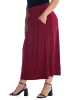 Foldover Plus Size Maxi Skirt With Pockets sold by 24/7 Comfort Apparel