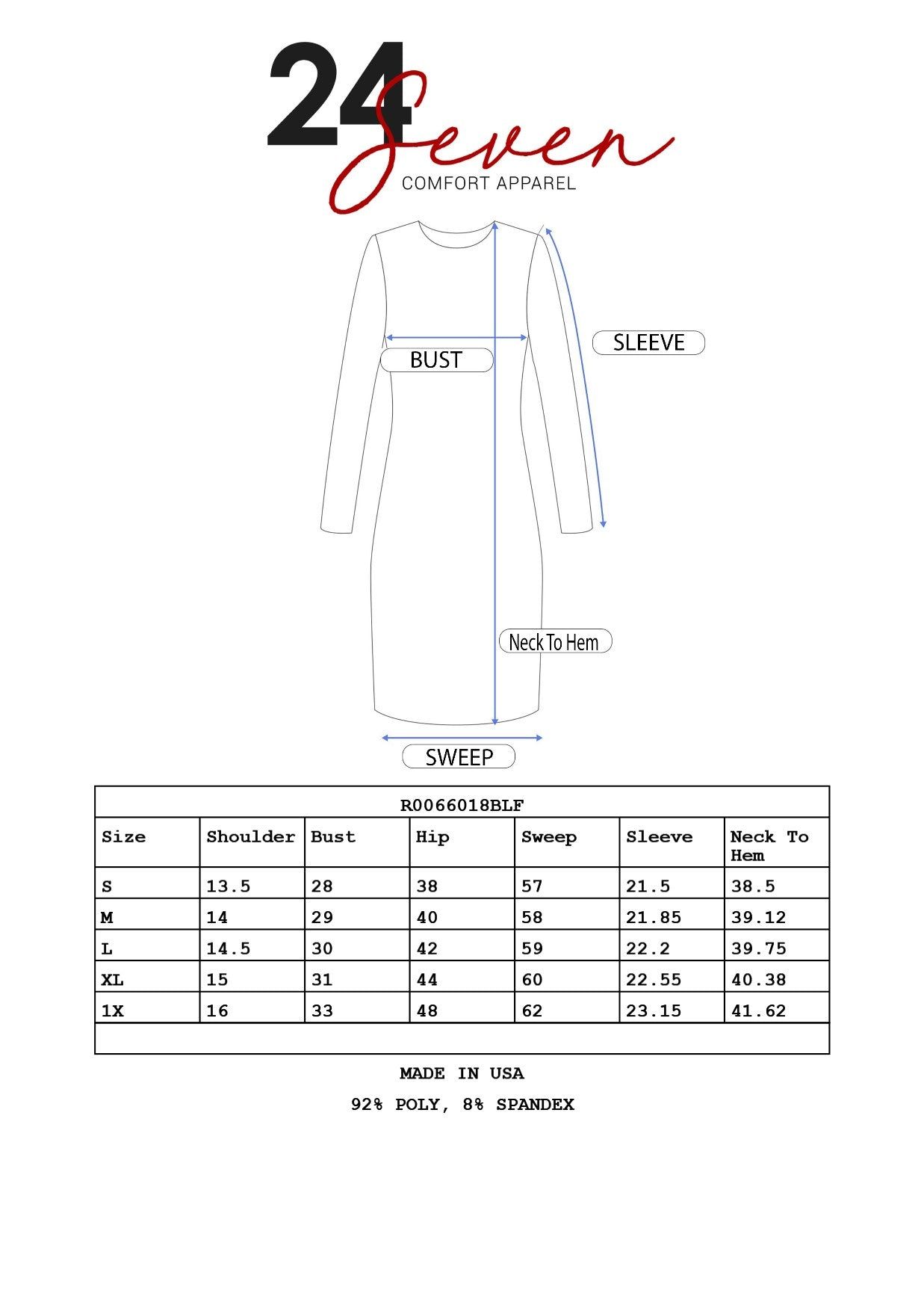 Black Floral Knee Length Dress sold by 24/7 Comfort Apparel product image thumbnail 4