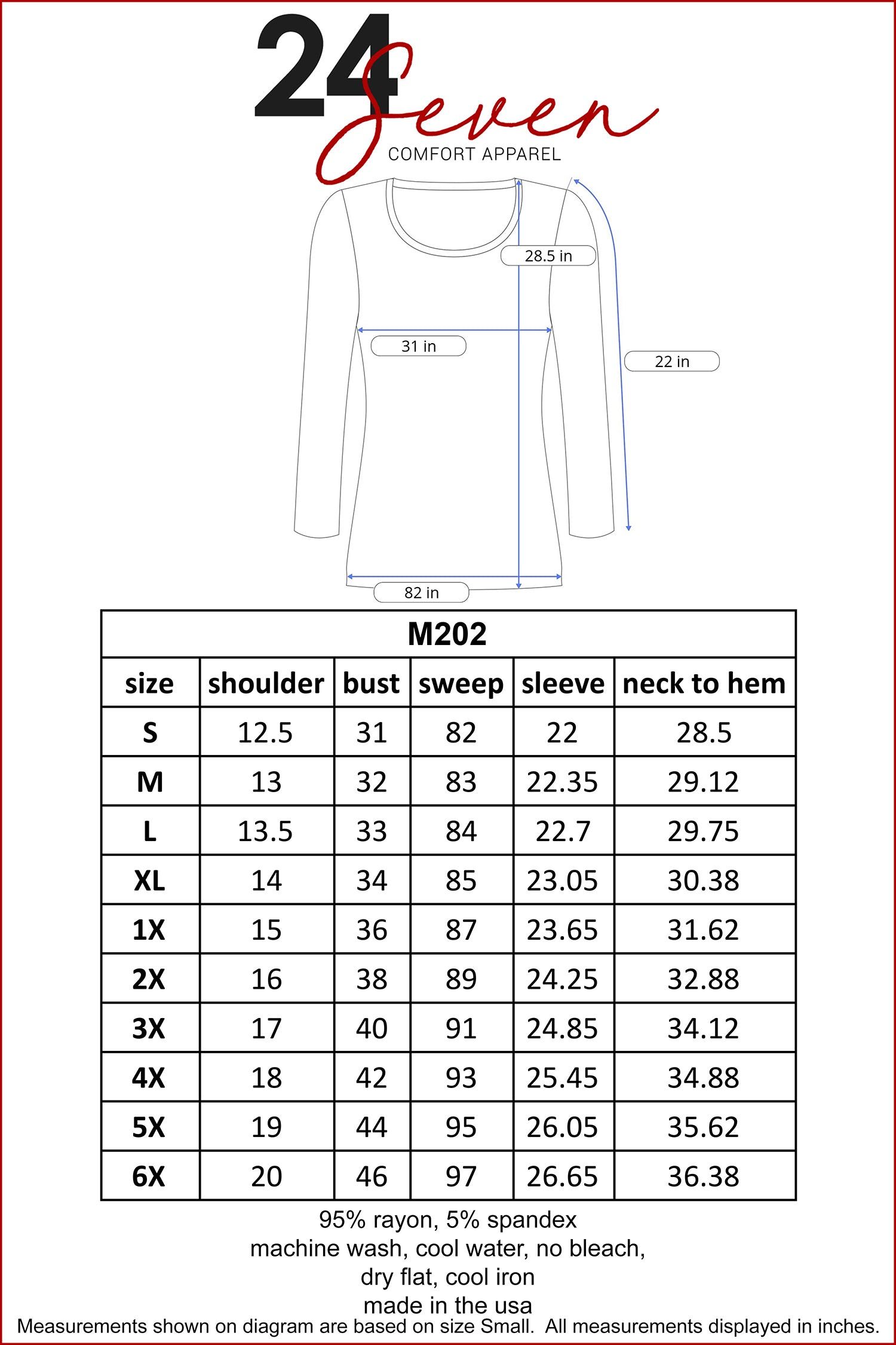 Red Floral Long Sleeve Scoop Neck Maternity Swing Top sold by 24/7 Comfort Apparel product image thumbnail 4