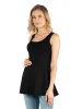 Scoop Neck Sleeveless Maternity Tank Top sold by 24/7 Comfort Apparel