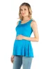 Scoop Neck Sleeveless Maternity Tank Top sold by 24/7 Comfort Apparel