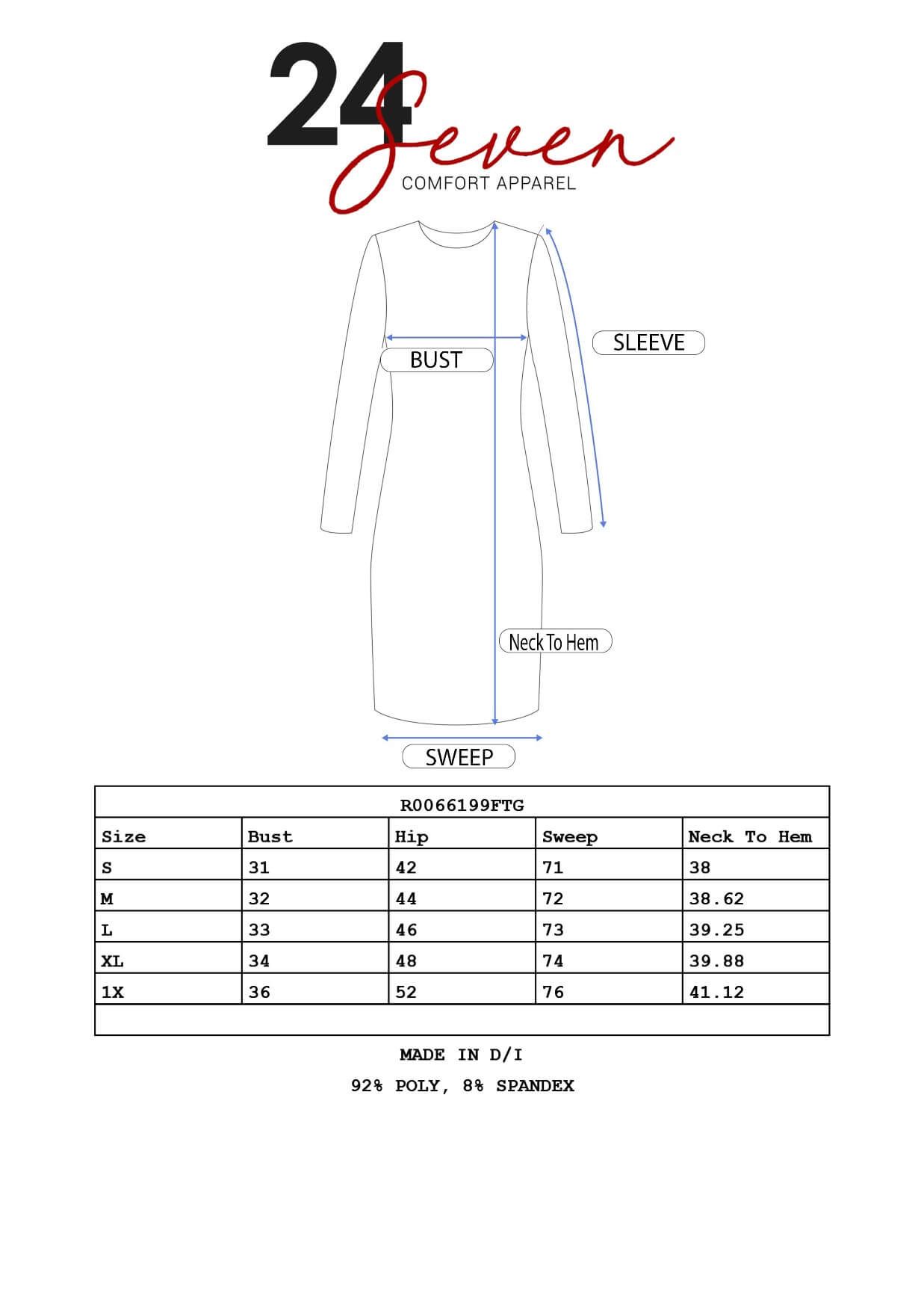 Floral Fuchsia Sleeveless Pleated Knee Length Pocket Dress sold by 24/7 Comfort Apparel product image thumbnail 4