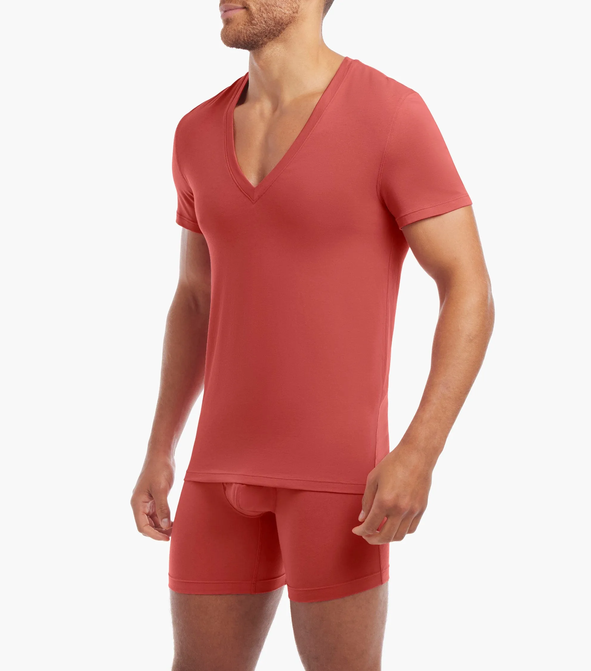 Dream | Deep V-Neck T-Shirt sold by 2xist product image thumbnail 2