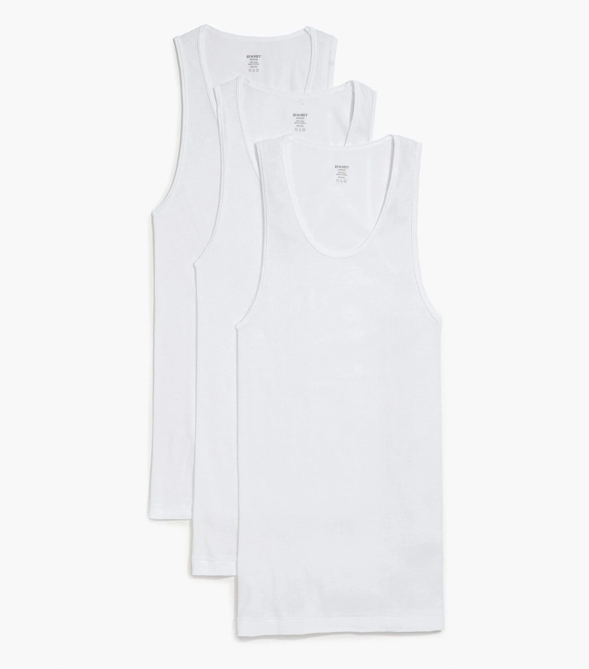 Essential Cotton Tank Top 3-Pack sold by 2xist
