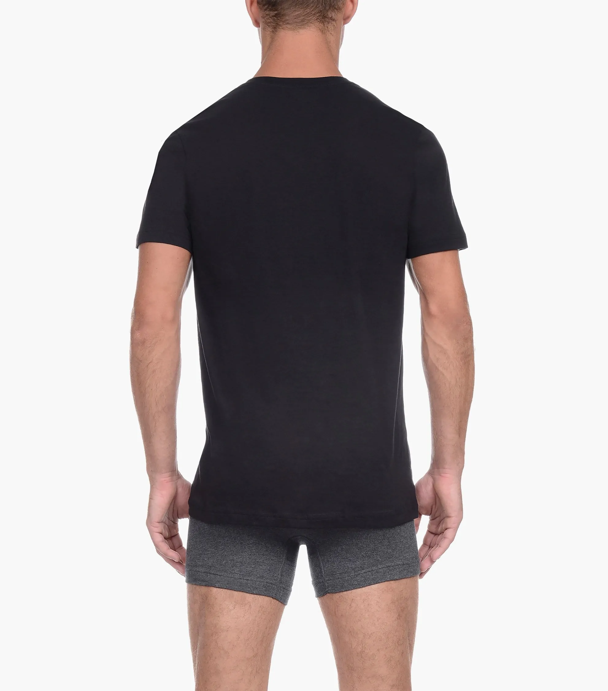 Essential Cotton V-Neck T-Shirt 3-Pack sold by 2xist product image thumbnail 4