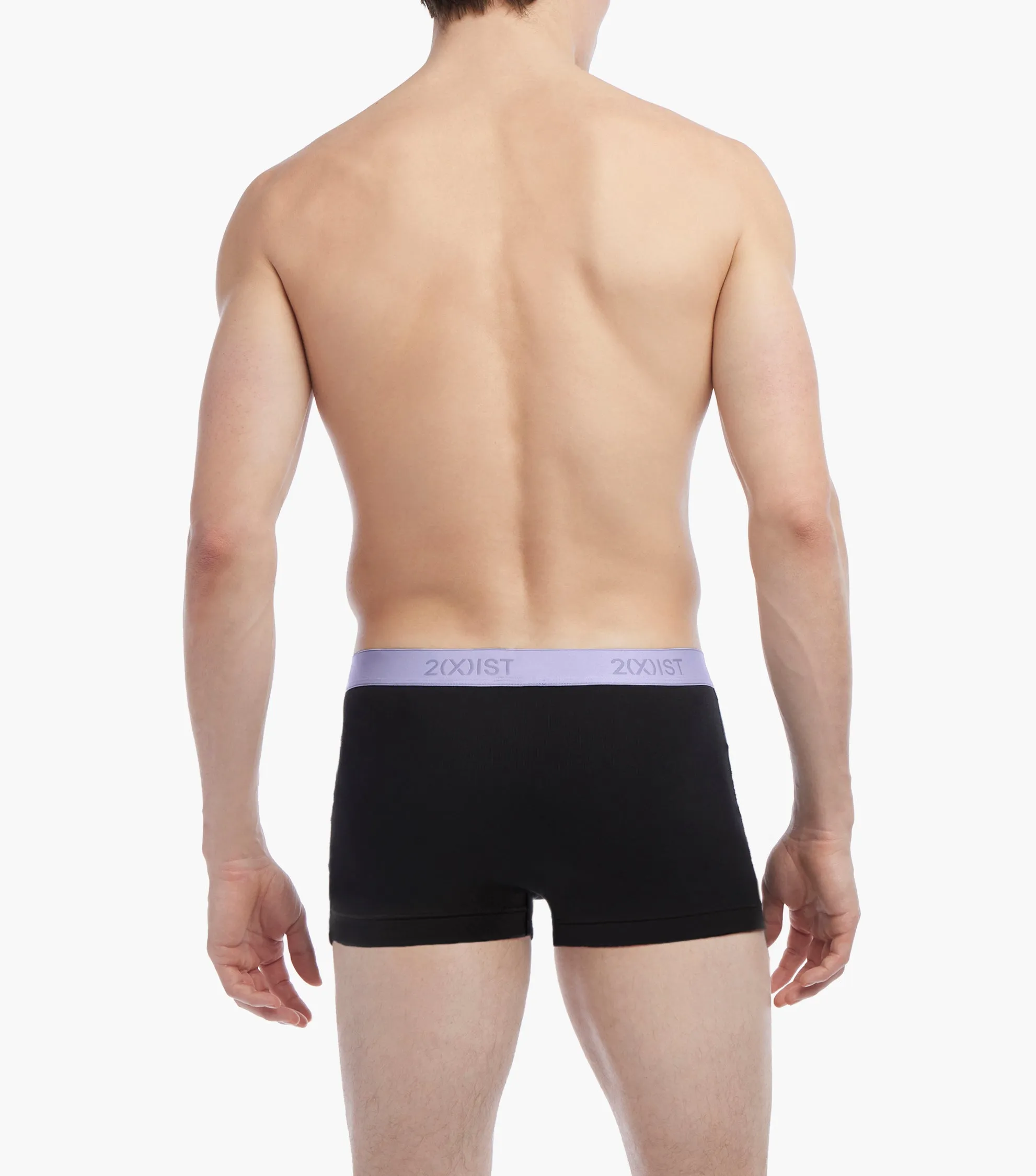 Essential Cotton No-Show Trunk 3-Pack sold by 2xist product image thumbnail 2