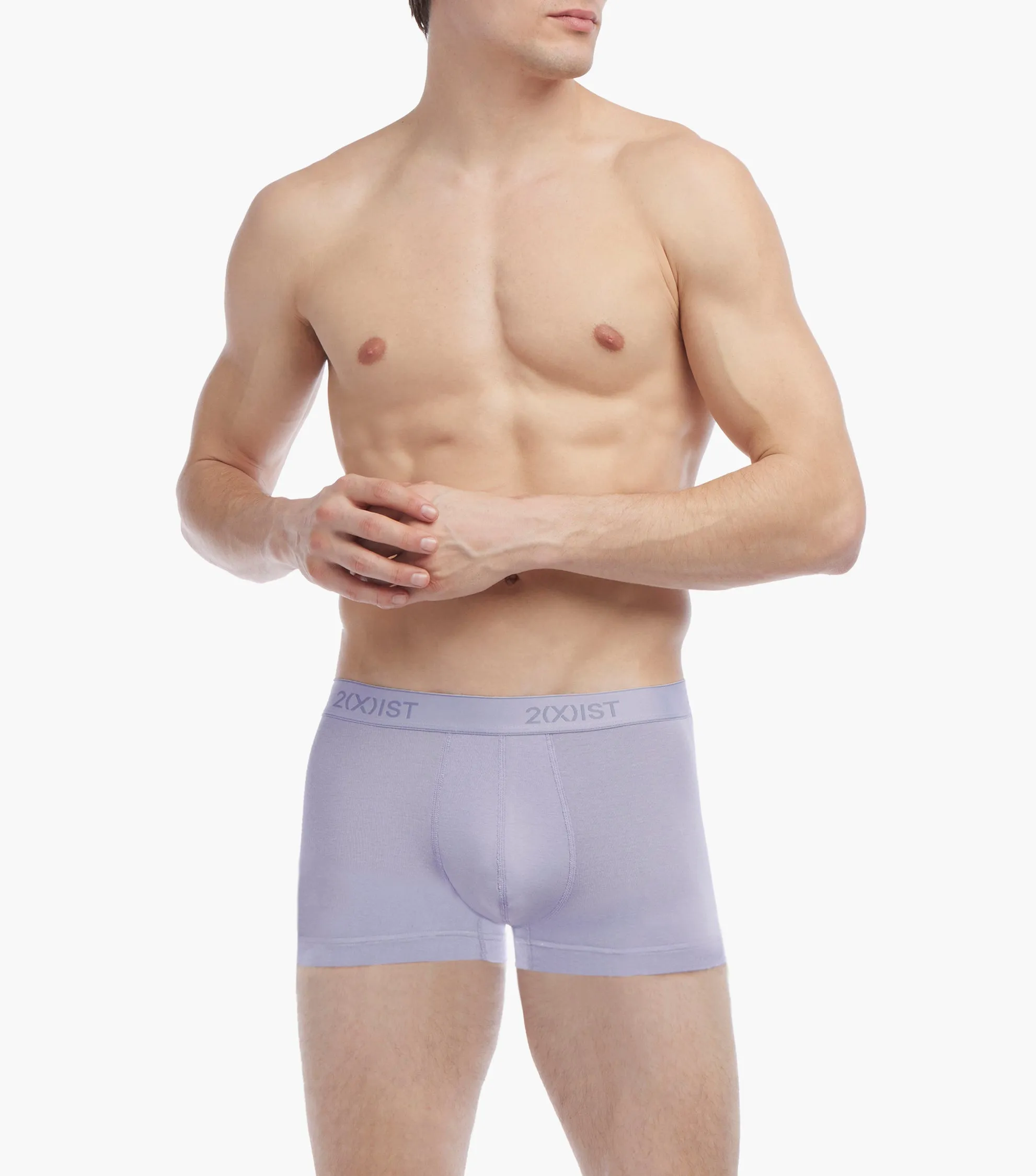 Essential Cotton No-Show Trunk 3-Pack sold by 2xist product image thumbnail 4