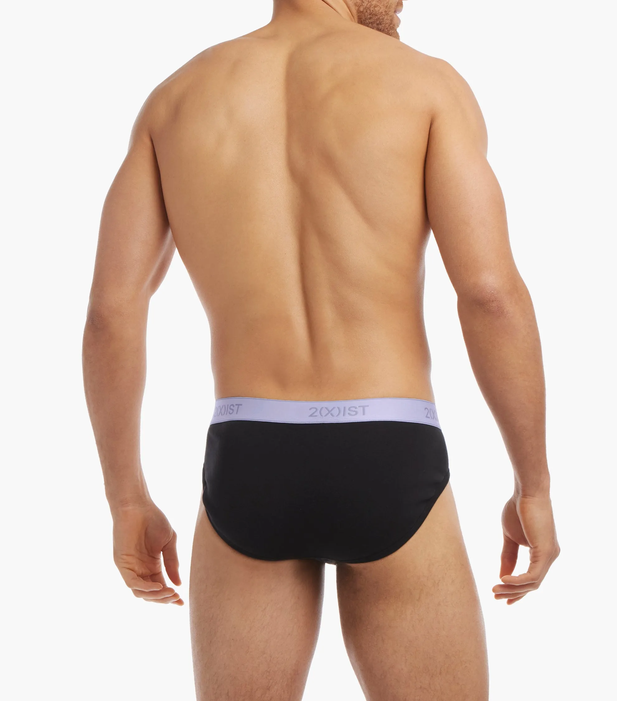 Essential Cotton No-Show Brief 3-Pack sold by 2xist product image thumbnail 3