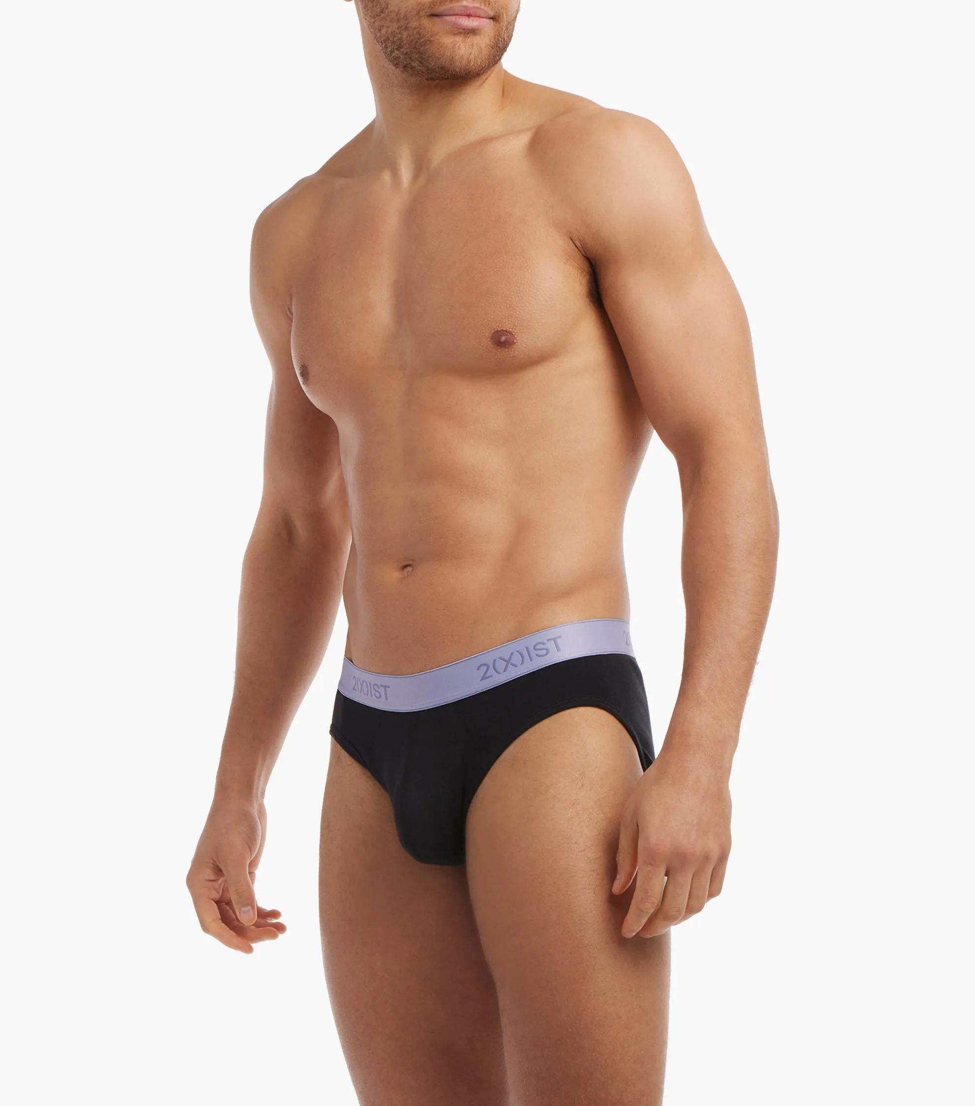 Essential Cotton No-Show Brief 3-Pack sold by 2xist product image thumbnail 2
