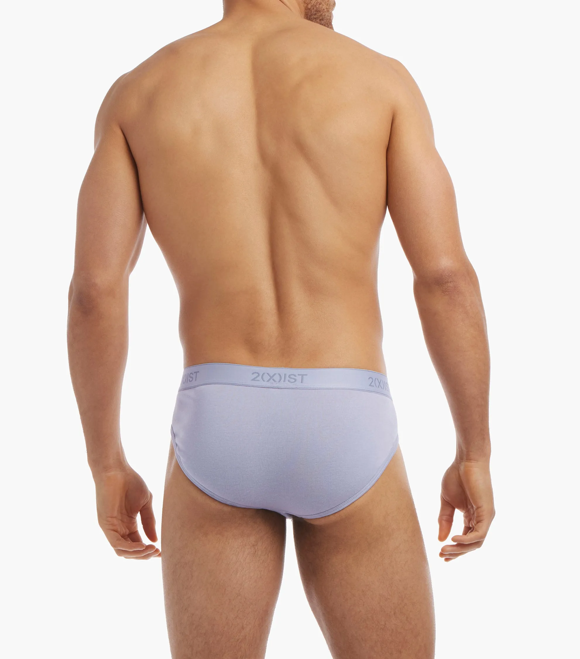 Essential Cotton No-Show Brief 3-Pack sold by 2xist product image thumbnail 3
