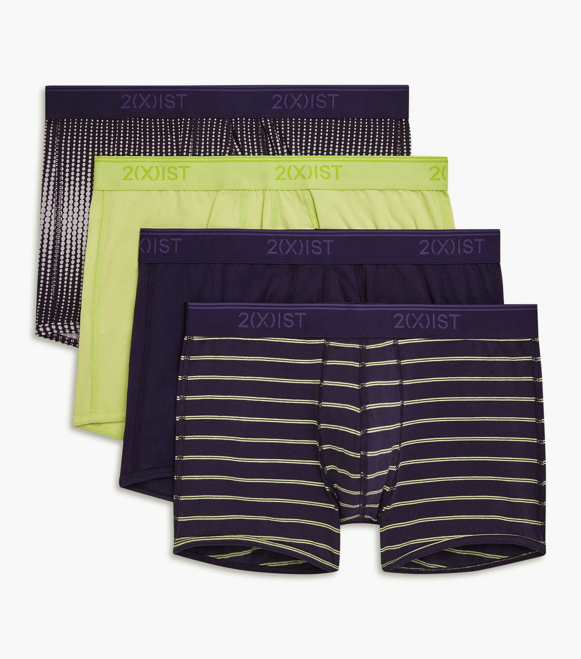 Cotton Stretch No Show Trunk 3+1 Bonus Pack sold by 2xist