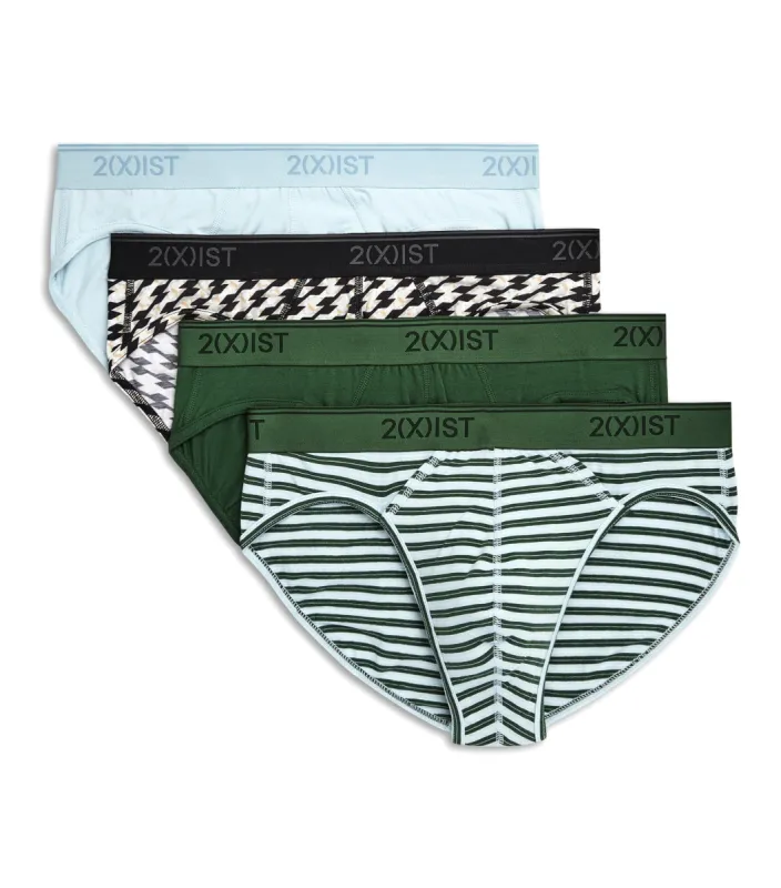 Cotton Stretch No Show Brief 3+1 Bonus Pack sold by 2xist