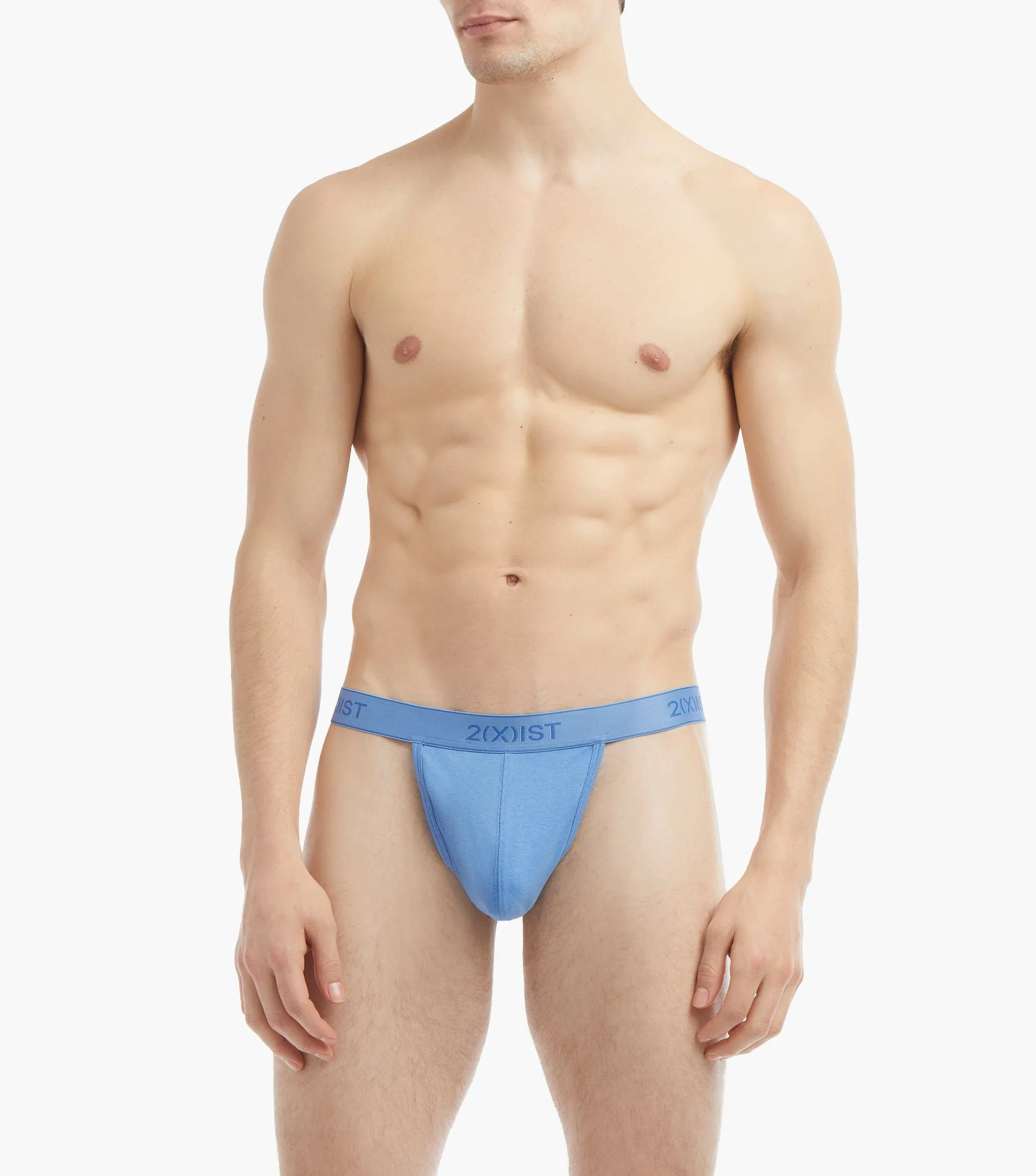 Essential Cotton Y-Back Thong 3-Pack sold by 2xist product image thumbnail 3