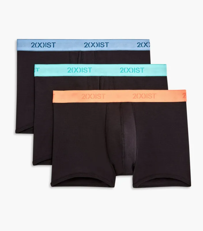 Essential Cotton No-Show Trunk 3-Pack sold by 2xist