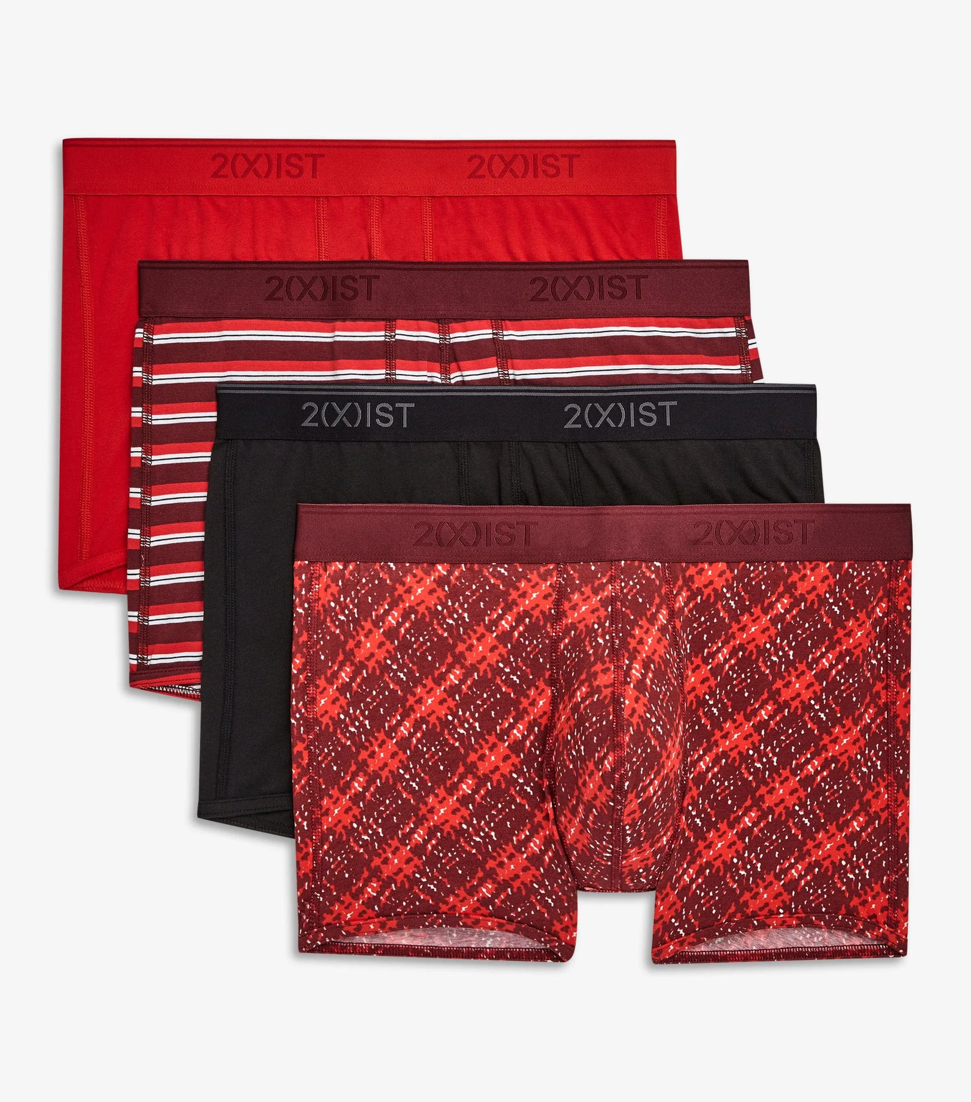 Cotton Stretch No Show Trunk 3+1 Bonus Pack sold by 2xist