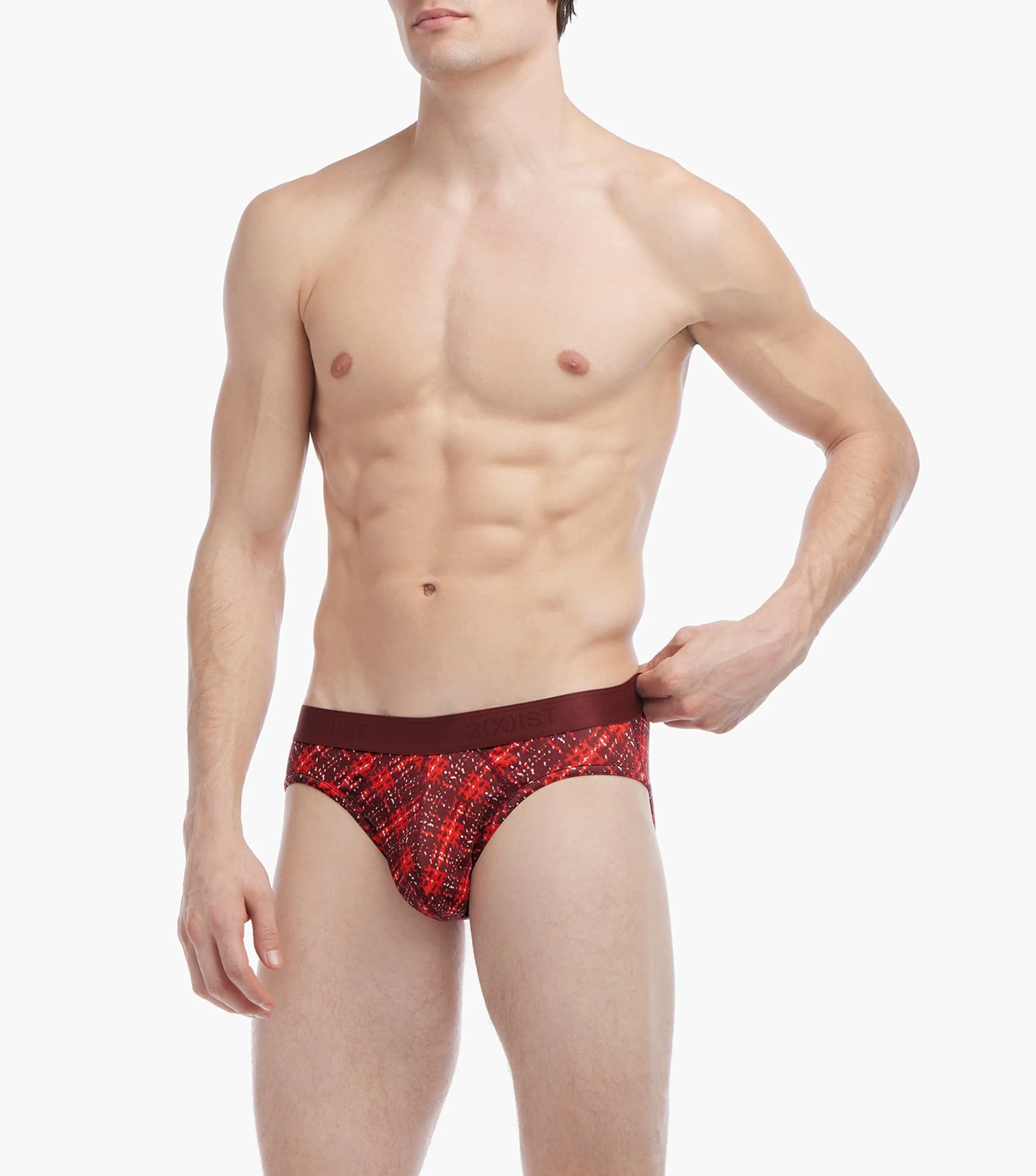Cotton Stretch No Show Brief 3+1 Bonus Pack sold by 2xist product image thumbnail 2