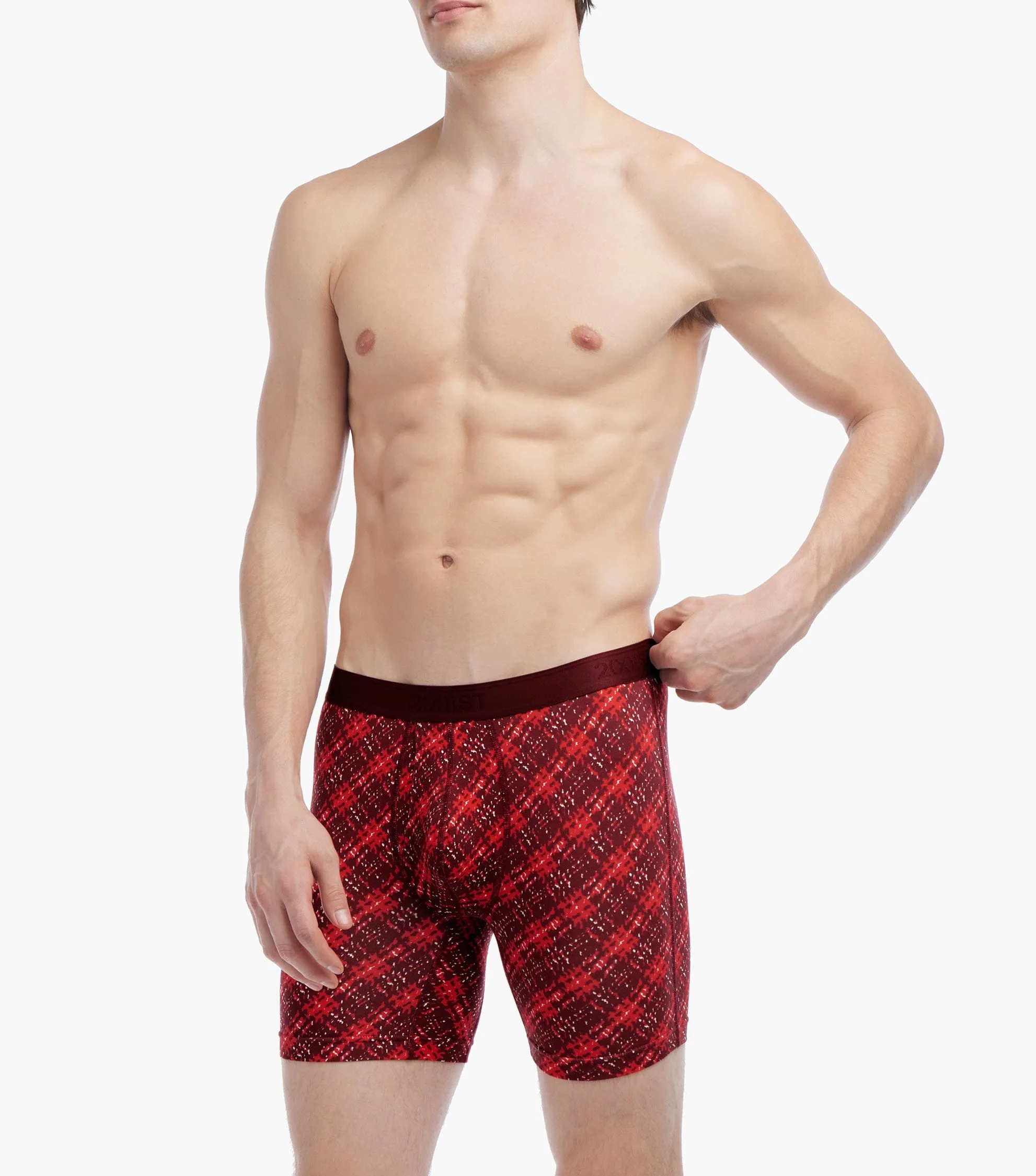 Cotton Stretch 6" Boxer Brief 3+1 Bonus Pack sold by 2xist product image thumbnail 3