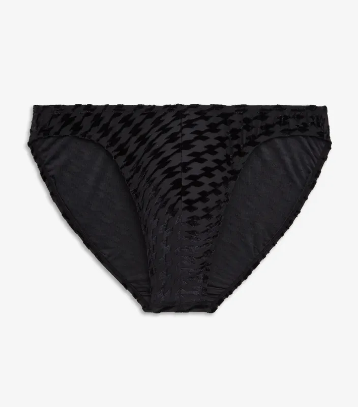 Sheer Velour | Sliq Hip Brief sold by 2xist