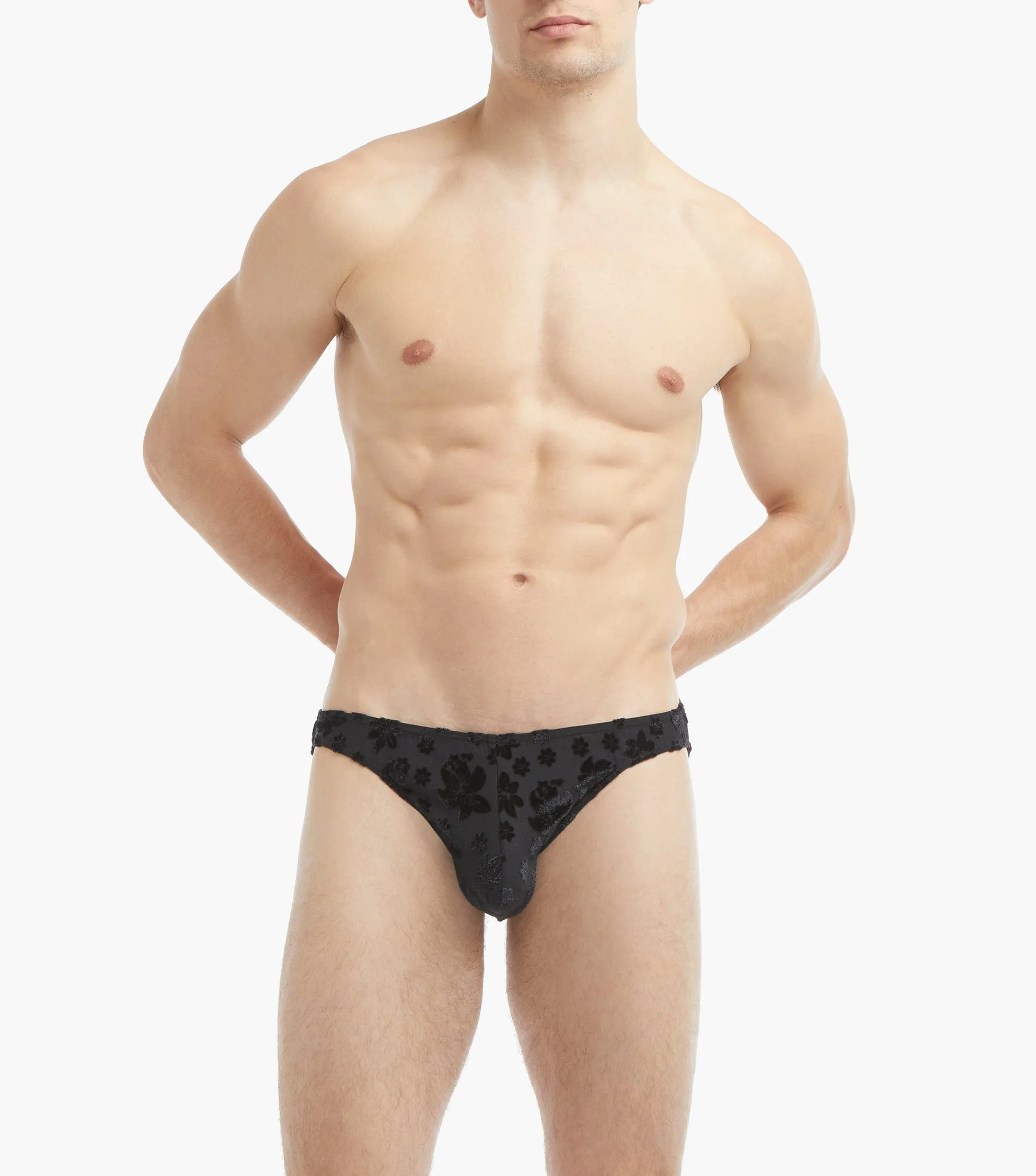 Sheer Velour | Sliq Hip Brief sold by 2xist product image thumbnail 4