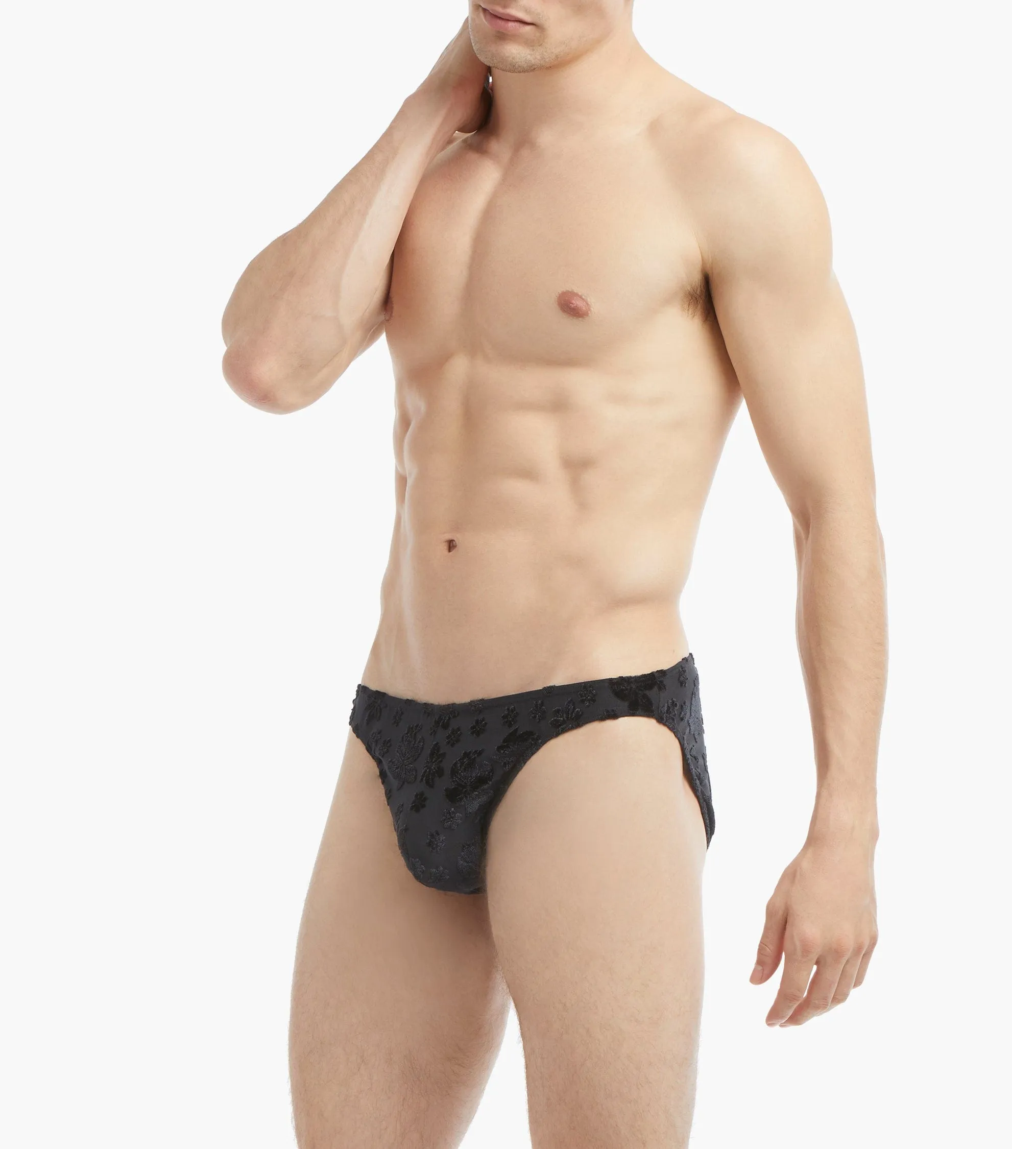 Sheer Velour | Sliq Hip Brief sold by 2xist product image thumbnail 2