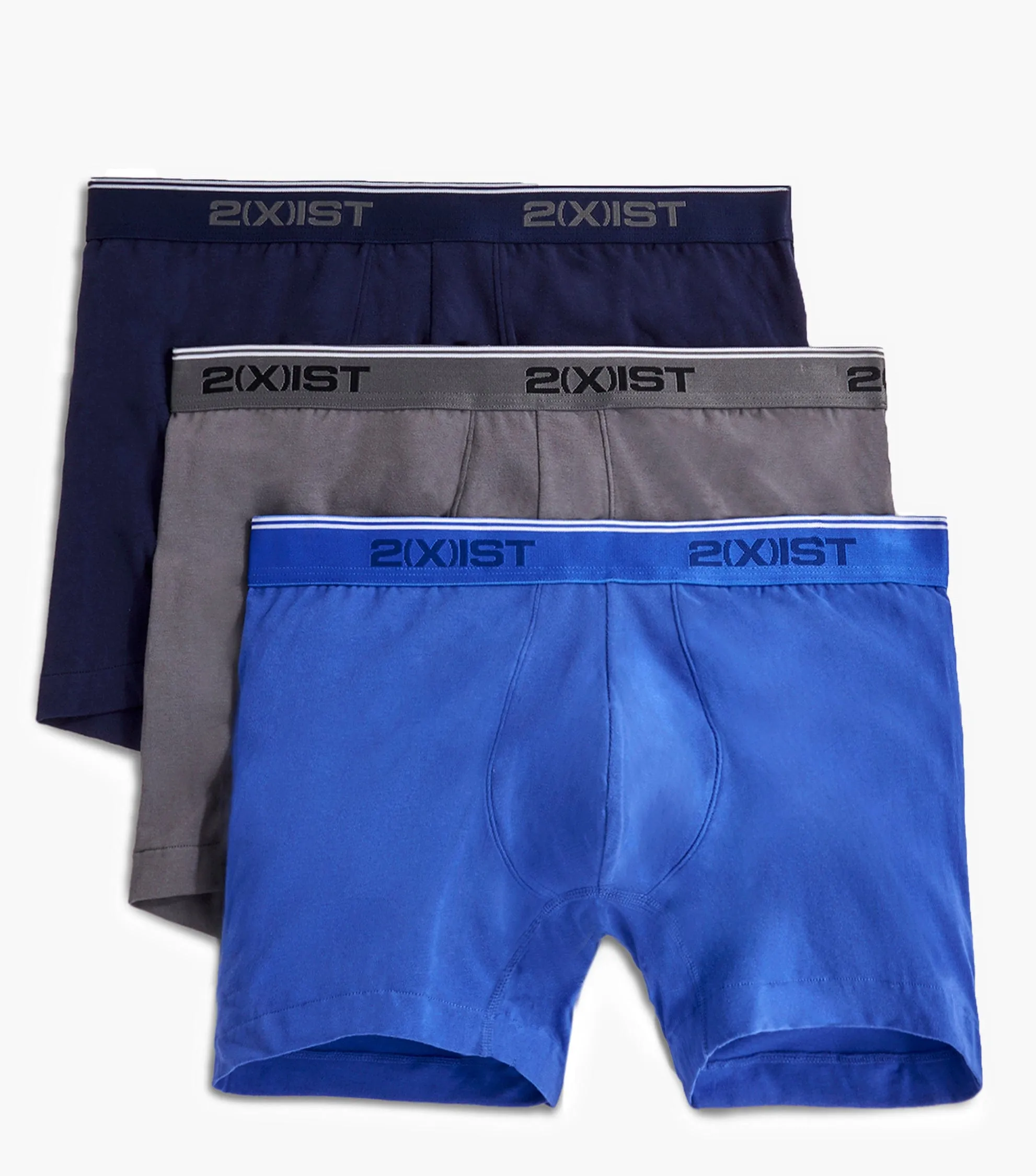 Cotton Stretch 6" Boxer Brief 3-Pack sold by 2xist