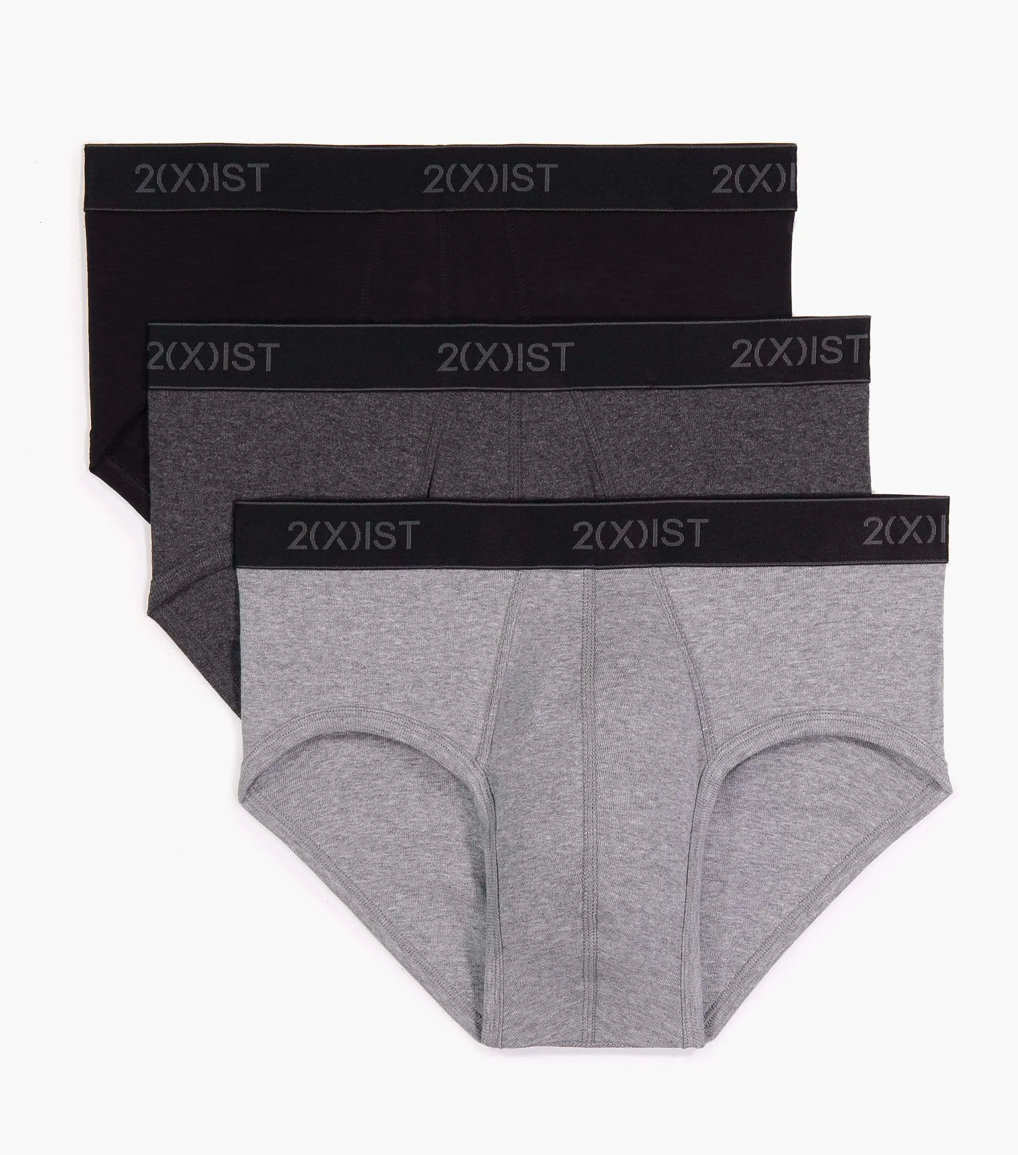 Essential Cotton Contour Pouch Brief 3-Pack sold by 2xist
