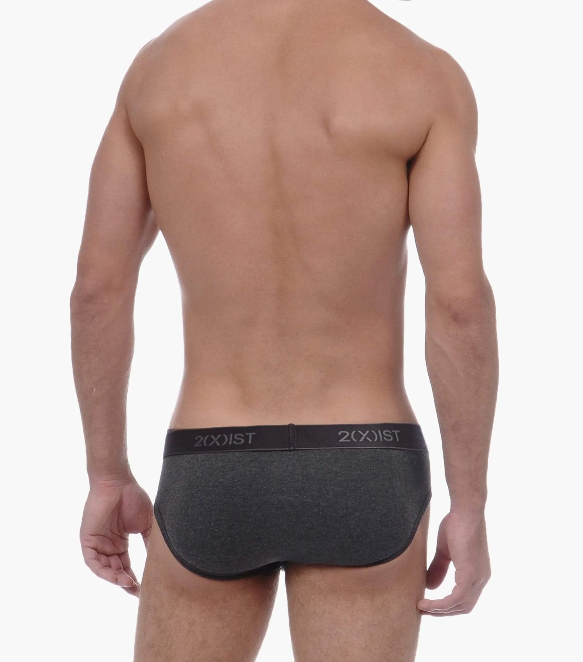 Essential Cotton No-Show Brief 3-Pack sold by 2xist product image thumbnail 4