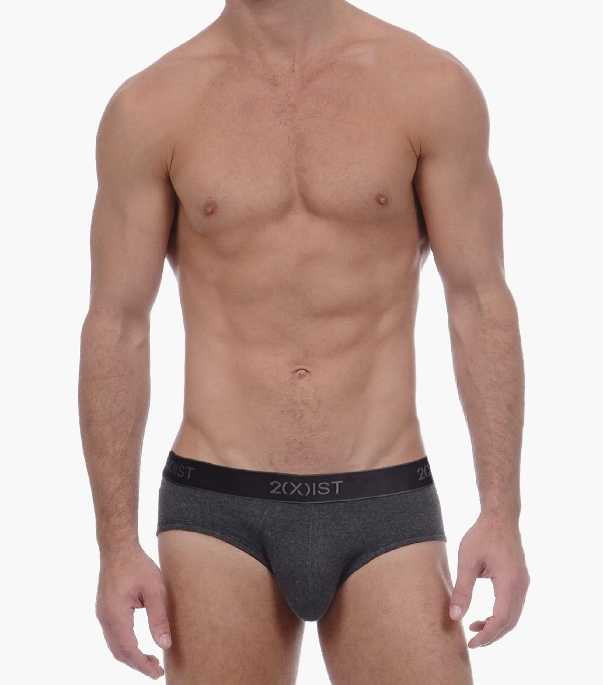 Essential Cotton No-Show Brief 3-Pack sold by 2xist product image thumbnail 2
