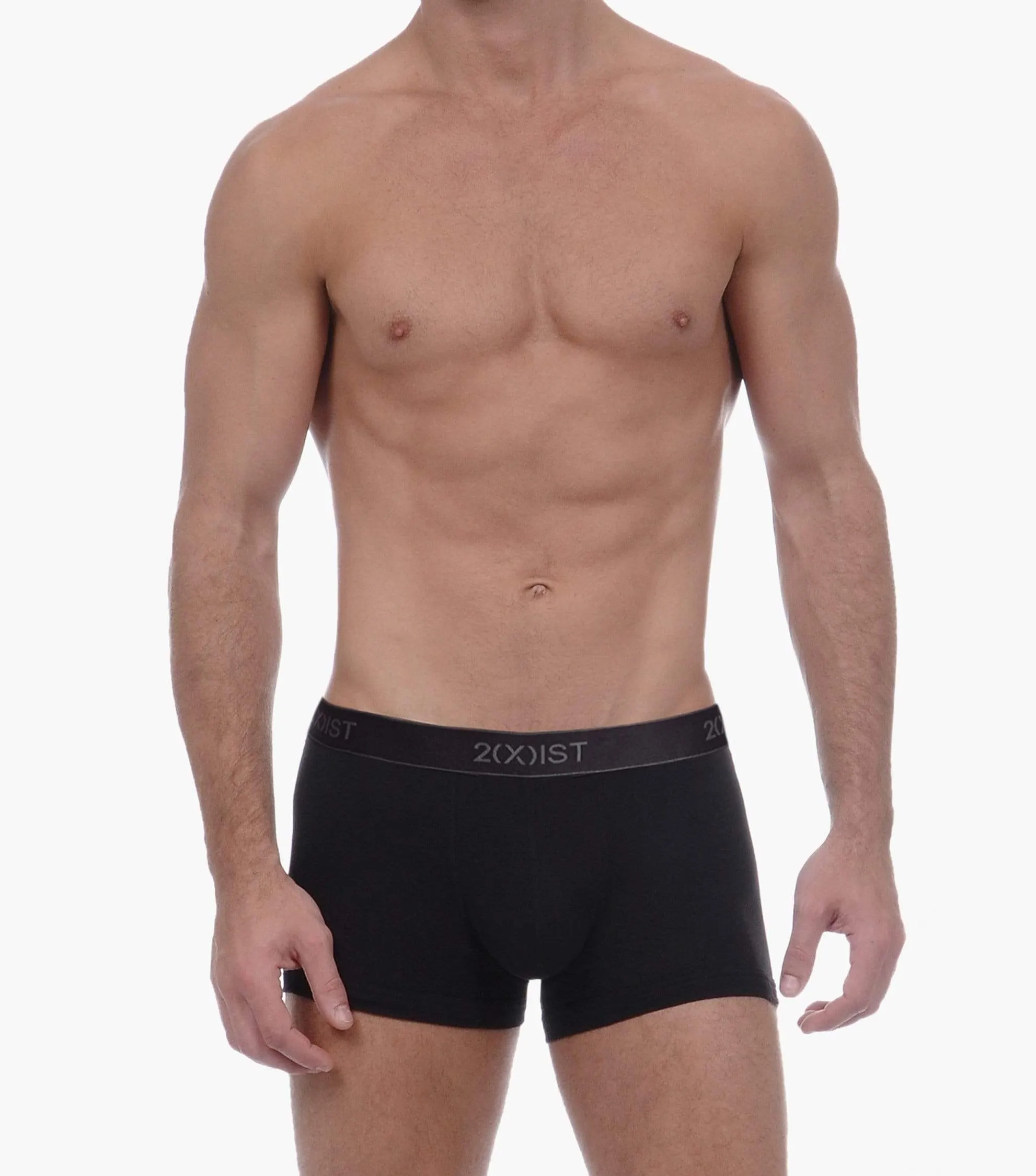 Essential Cotton No-Show Trunk 3-Pack sold by 2xist product image thumbnail 2