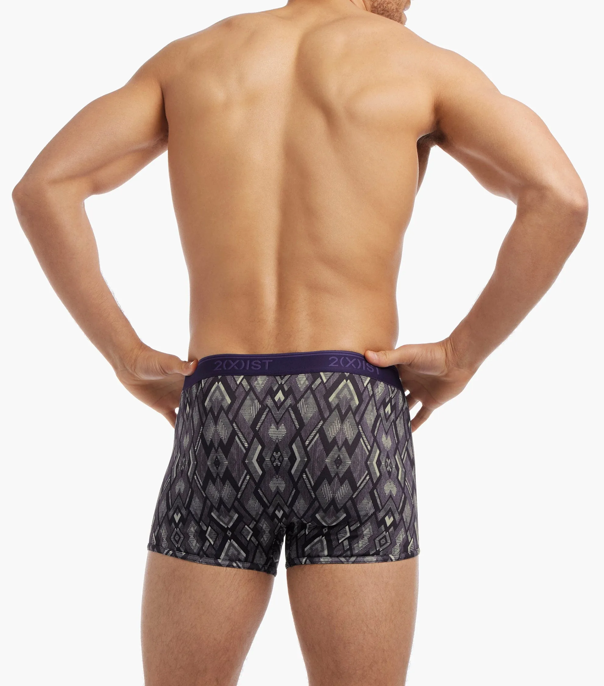 Cotton Stretch No-Show Trunk 3-Pack sold by 2xist product image thumbnail 3