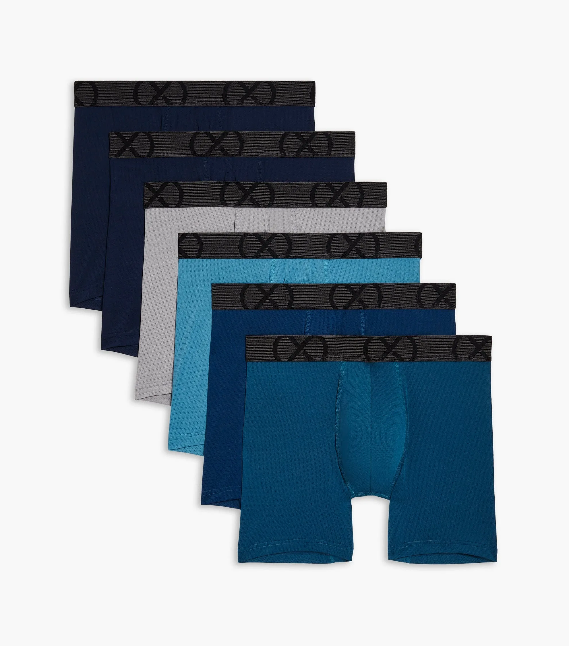 (X) Sport Mesh | 6" Boxer Brief 6-pack sold by 2xist