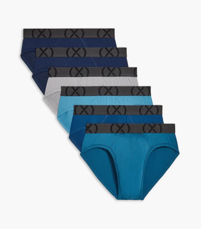 (X) Sport Mesh | No-Show Brief 6-pack sold by 2xist