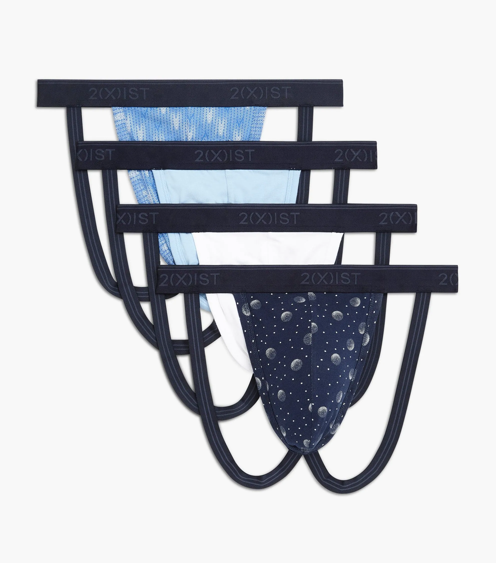 Cotton Stretch Jock Strap 3+1 Bonus Pack sold by 2xist