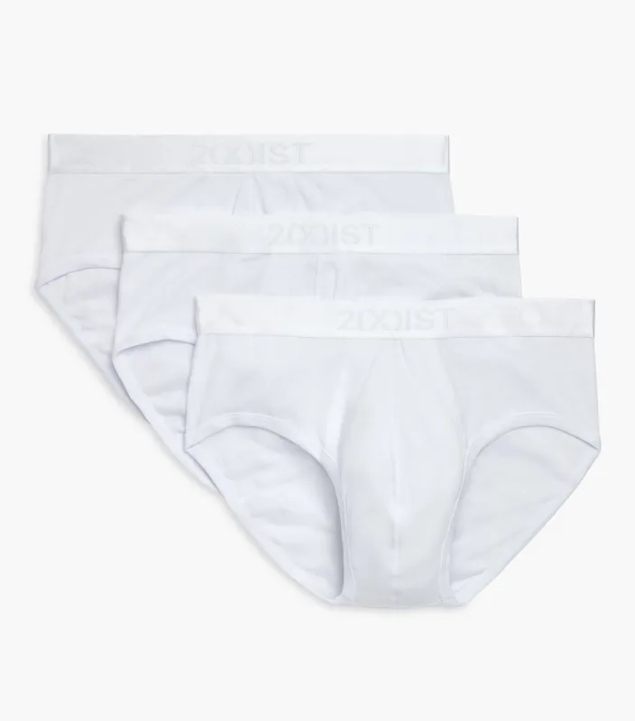 Pima Cotton Contour Pouch Brief | 3-Pack sold by 2xist