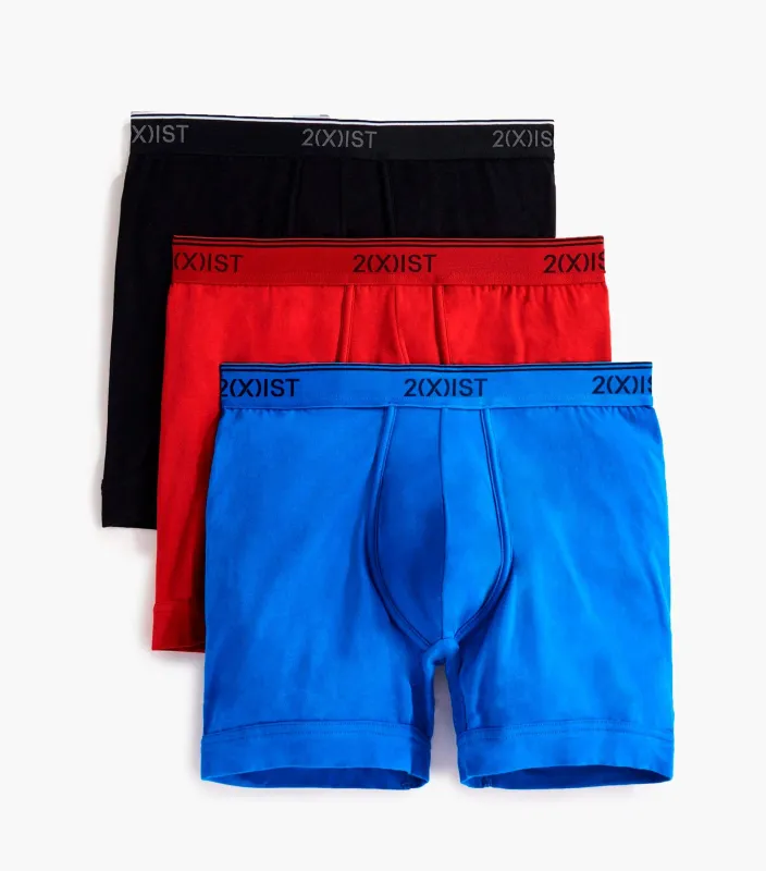 Cotton Stretch 6" Boxer Brief 3-Pack sold by 2xist