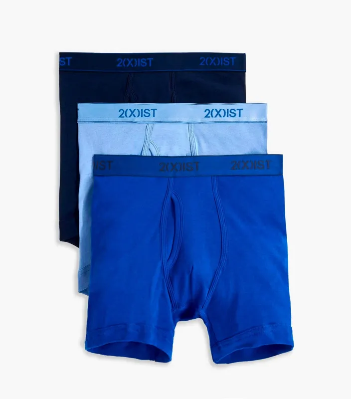 Essential Cotton 6" Boxer Brief 3-Pack sold by 2xist