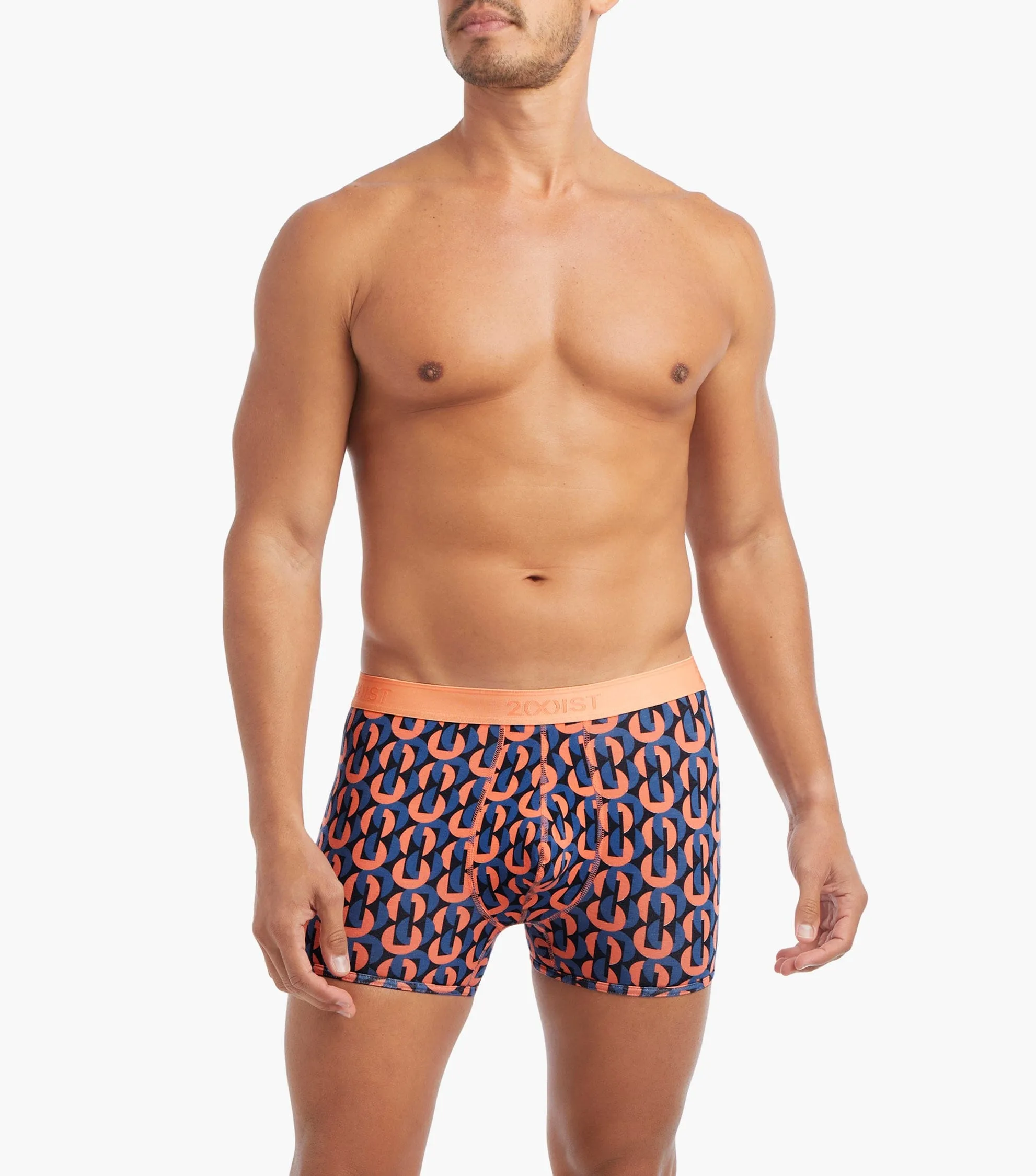 Cotton Stretch No-Show Trunk 3-Pack sold by 2xist product image thumbnail 4