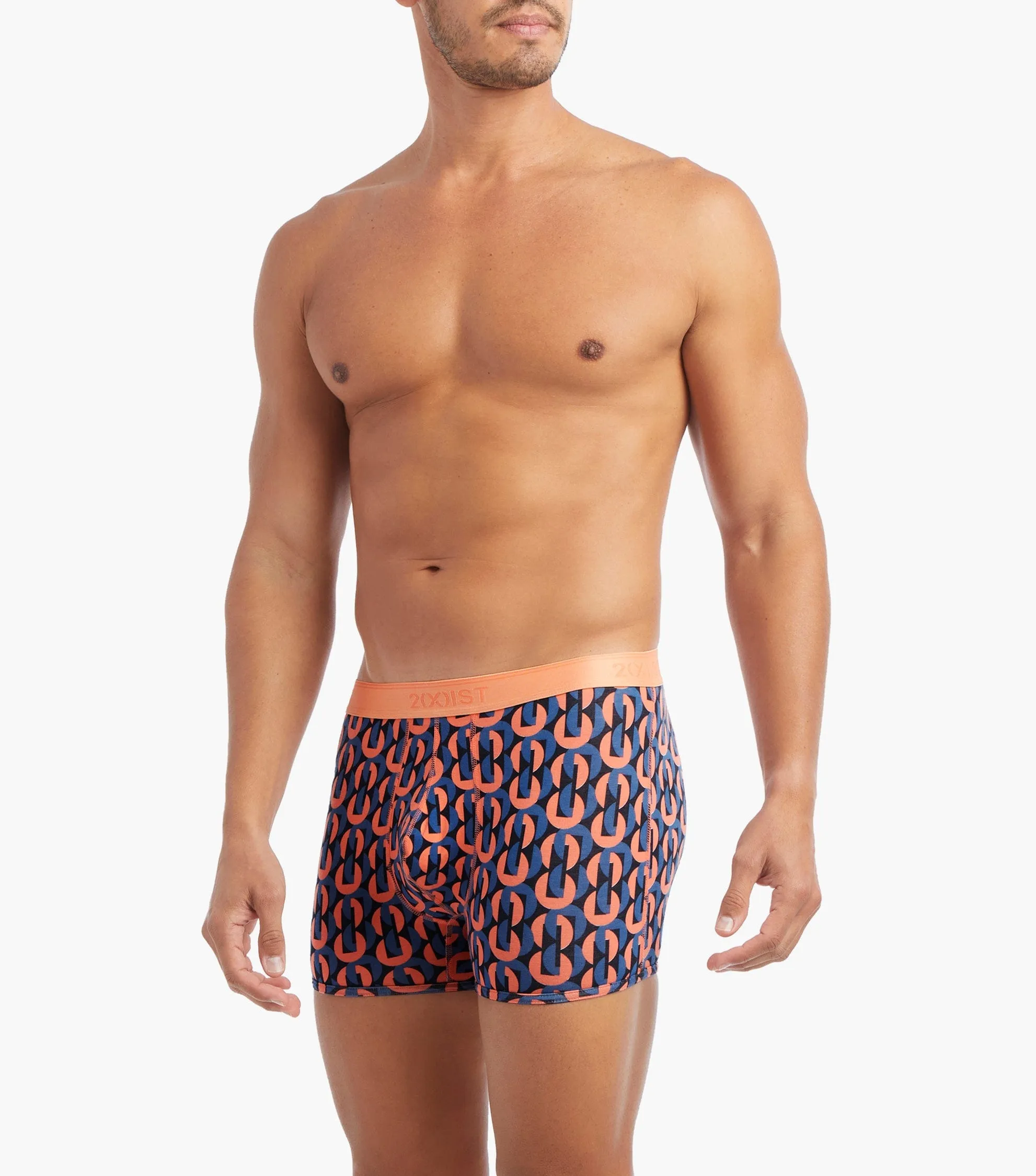 Cotton Stretch No-Show Trunk 3-Pack sold by 2xist product image thumbnail 2