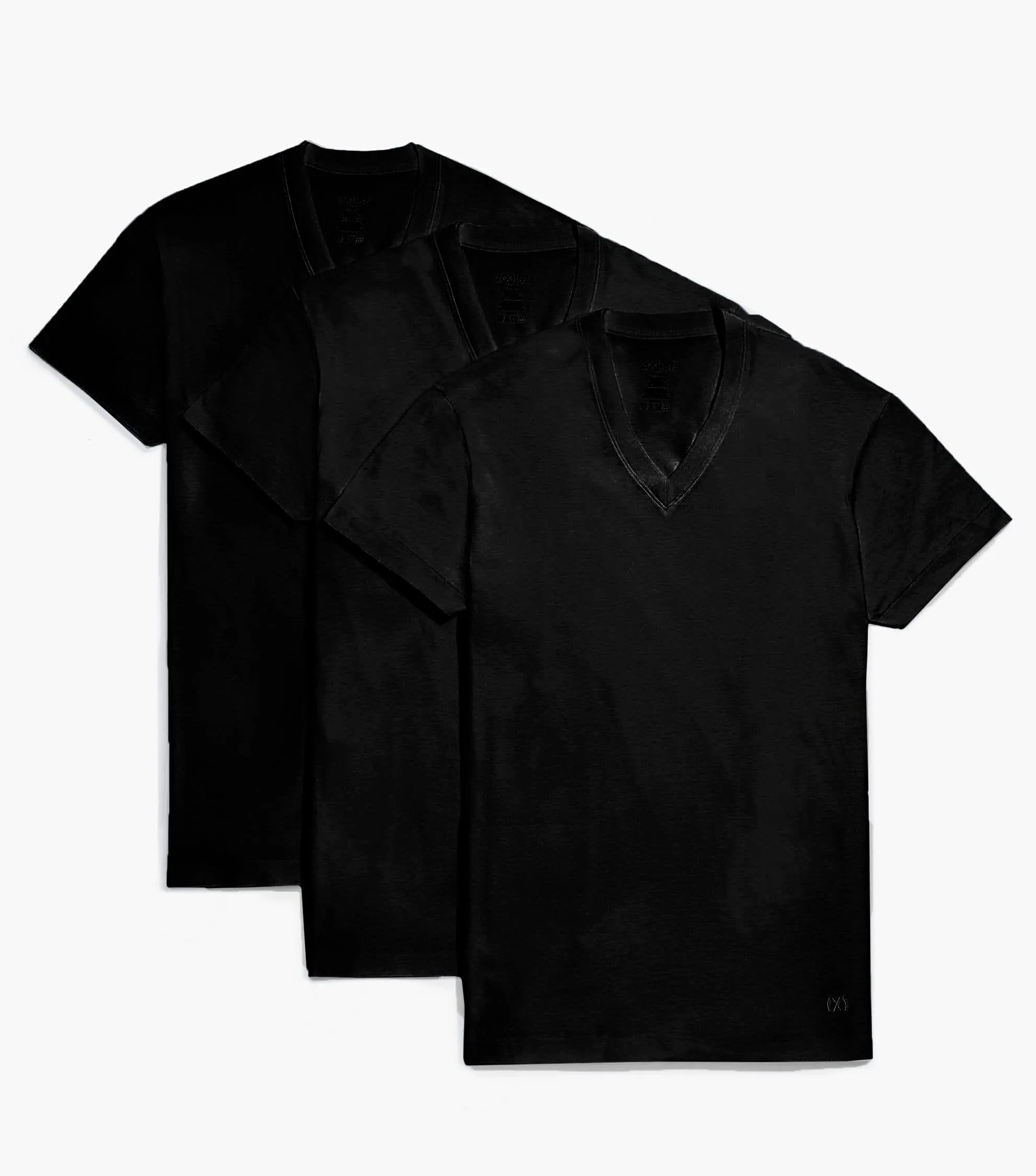 Pima Cotton V-Neck T-Shirt | 3-Pack sold by 2xist product image thumbnail 2