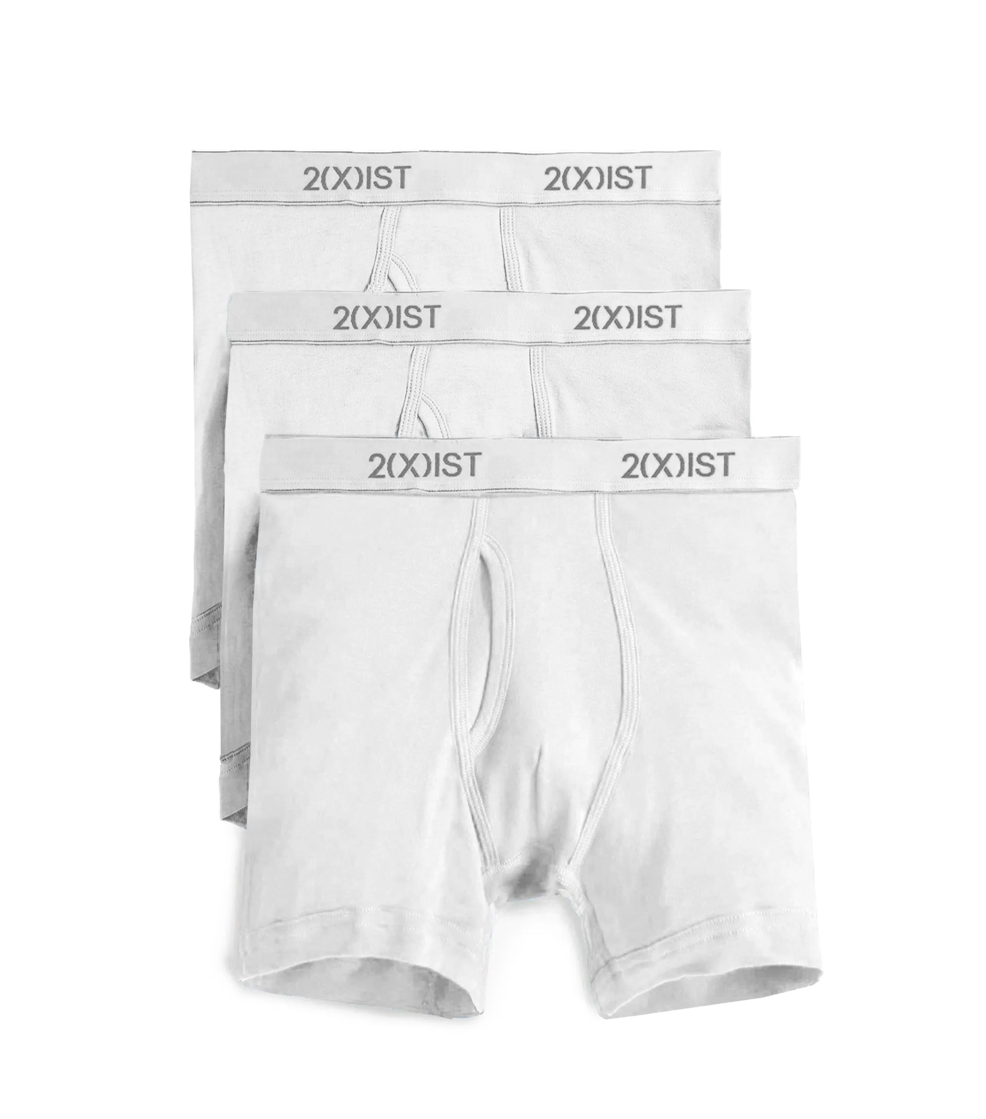 Essential Cotton 6" Boxer Brief 3-Pack sold by 2xist
