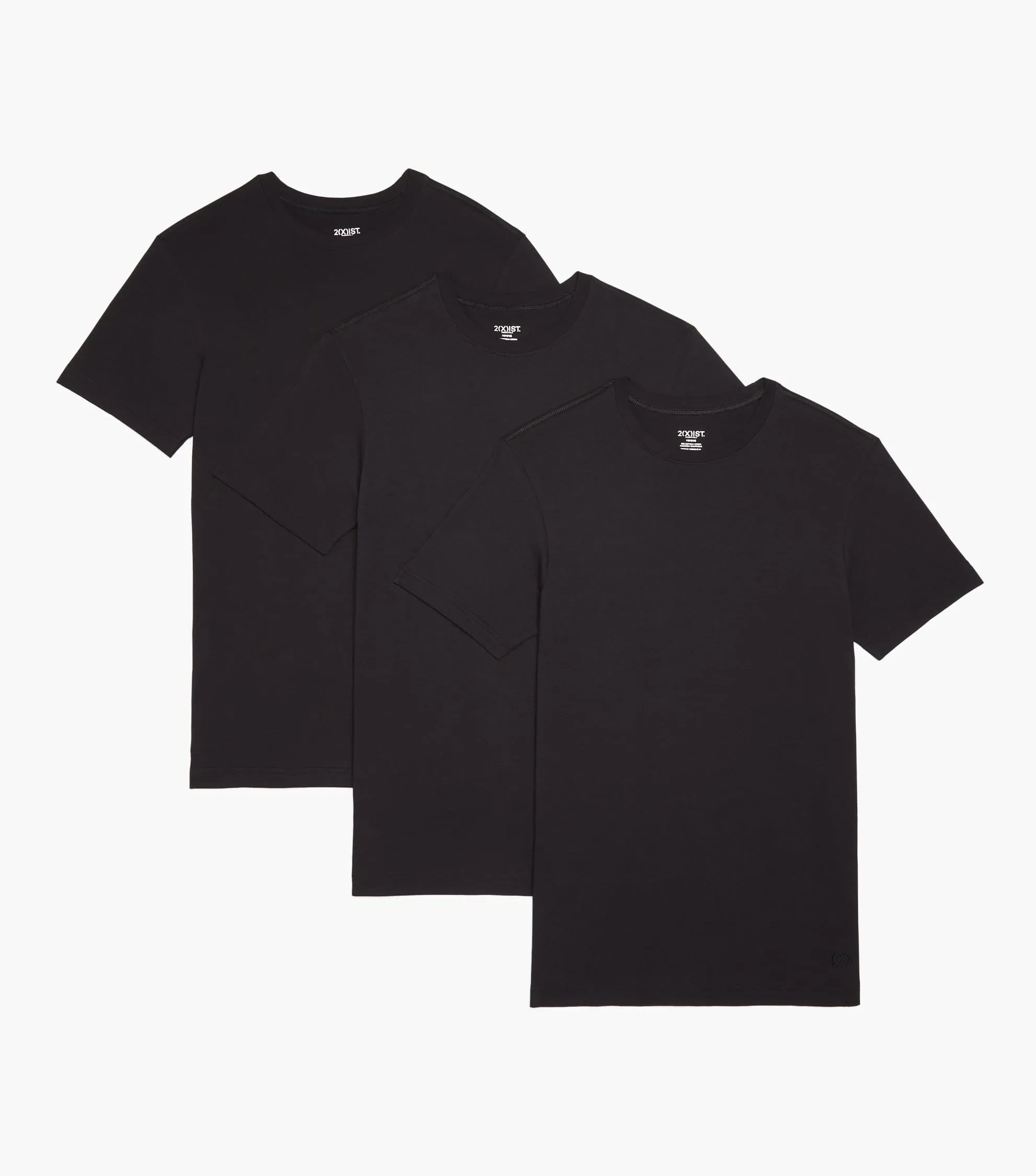 Essential Cotton Crewneck T-Shirt 3-Pack sold by 2xist