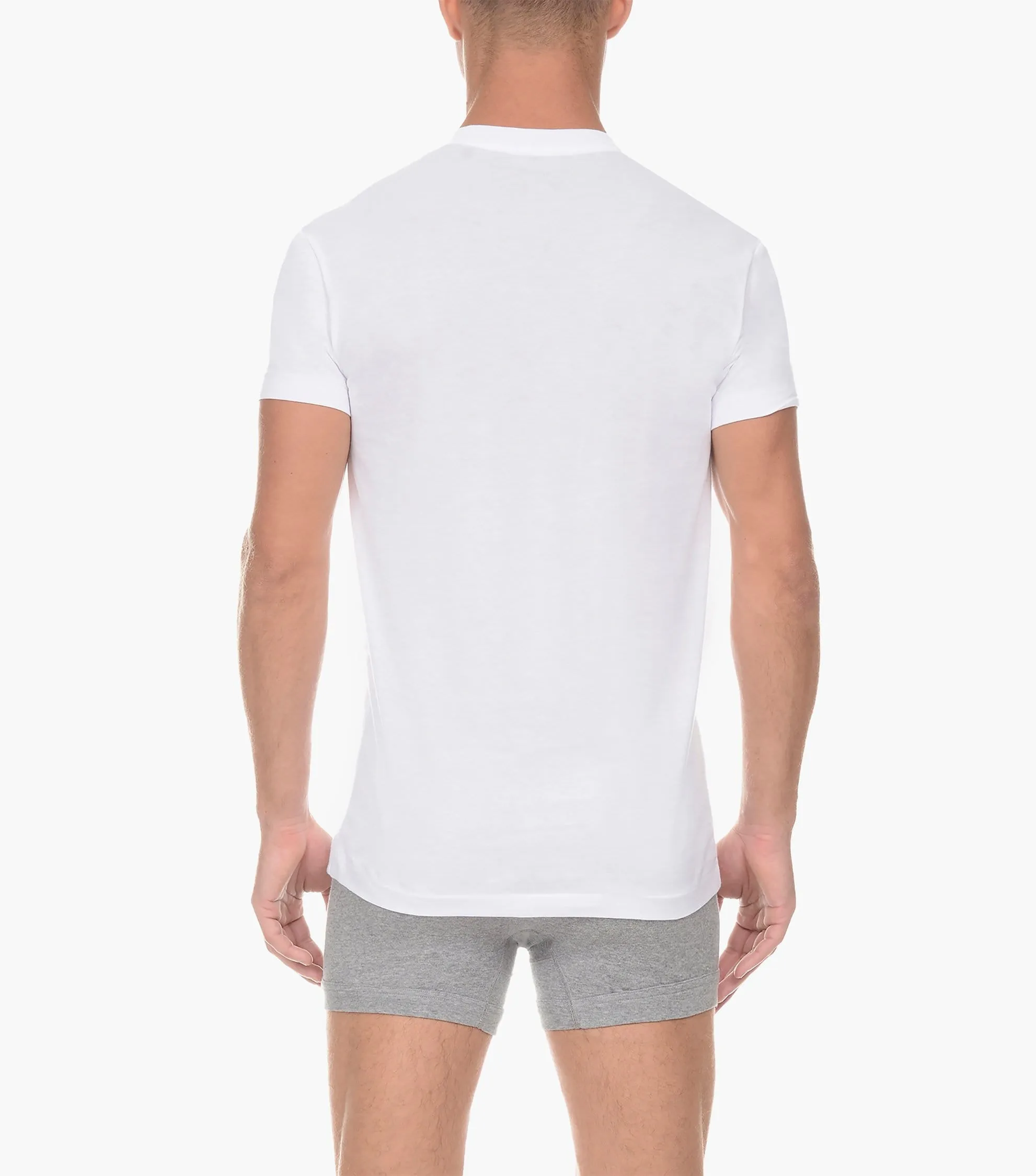 Pima Cotton V-Neck T-Shirt sold by 2xist product image thumbnail 2