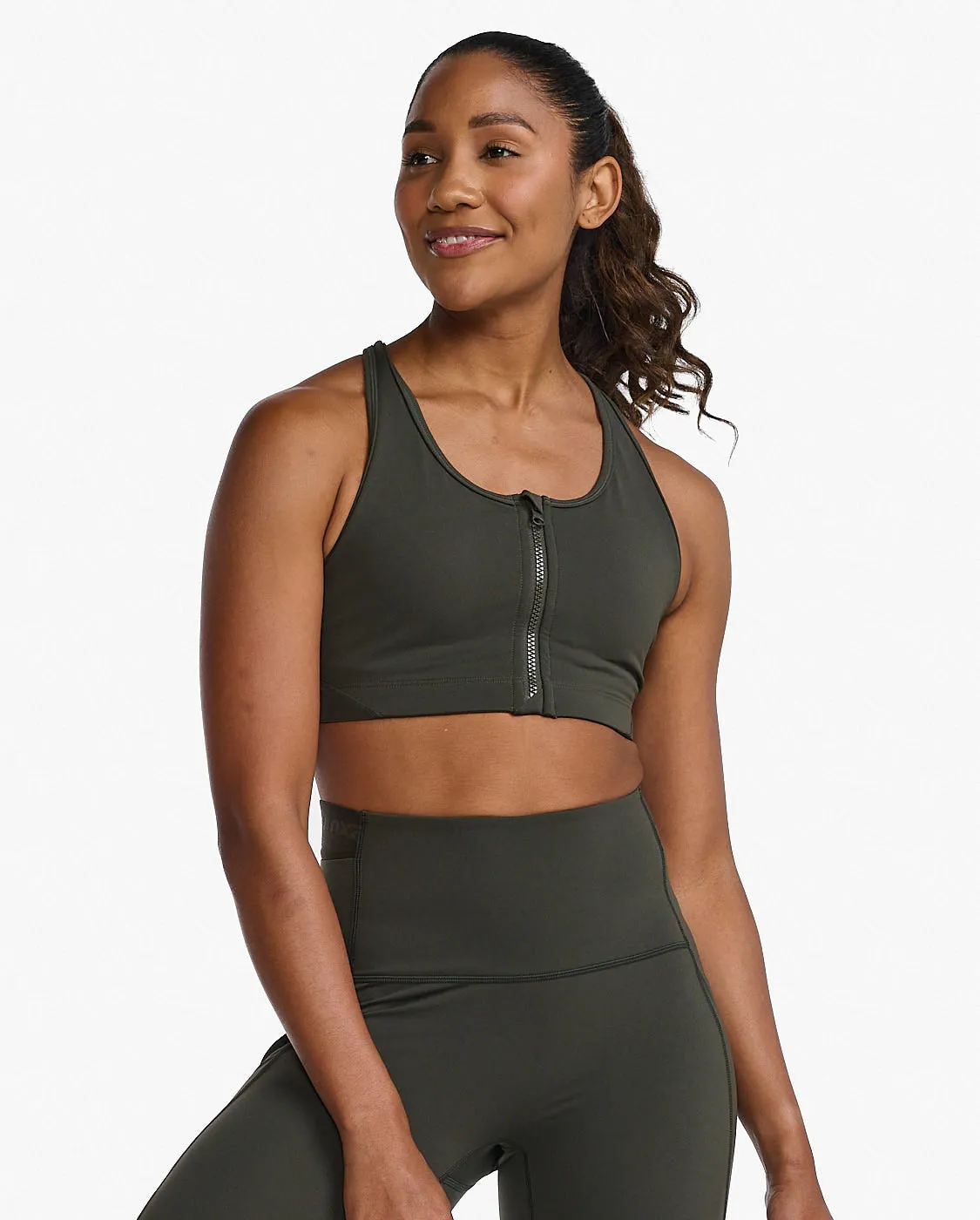 Motion Zip Bra sold by 2xu product image thumbnail 3
