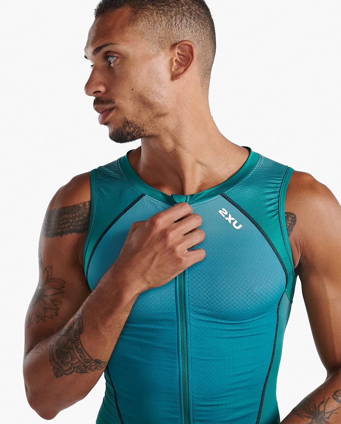 Light Speed Front Zip Trisuit sold by 2xu product image thumbnail 5