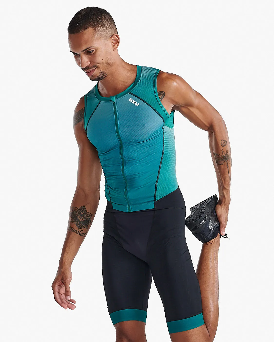 Light Speed Front Zip Trisuit sold by 2xu product image thumbnail 2