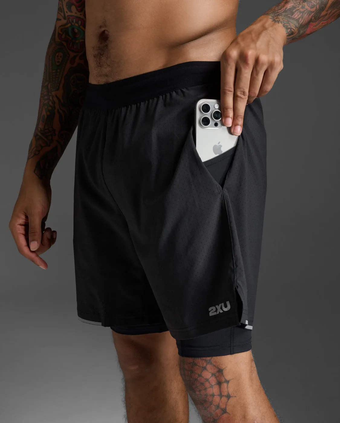 Aero 2-In-1 7" Shorts sold by 2xu product image thumbnail 5