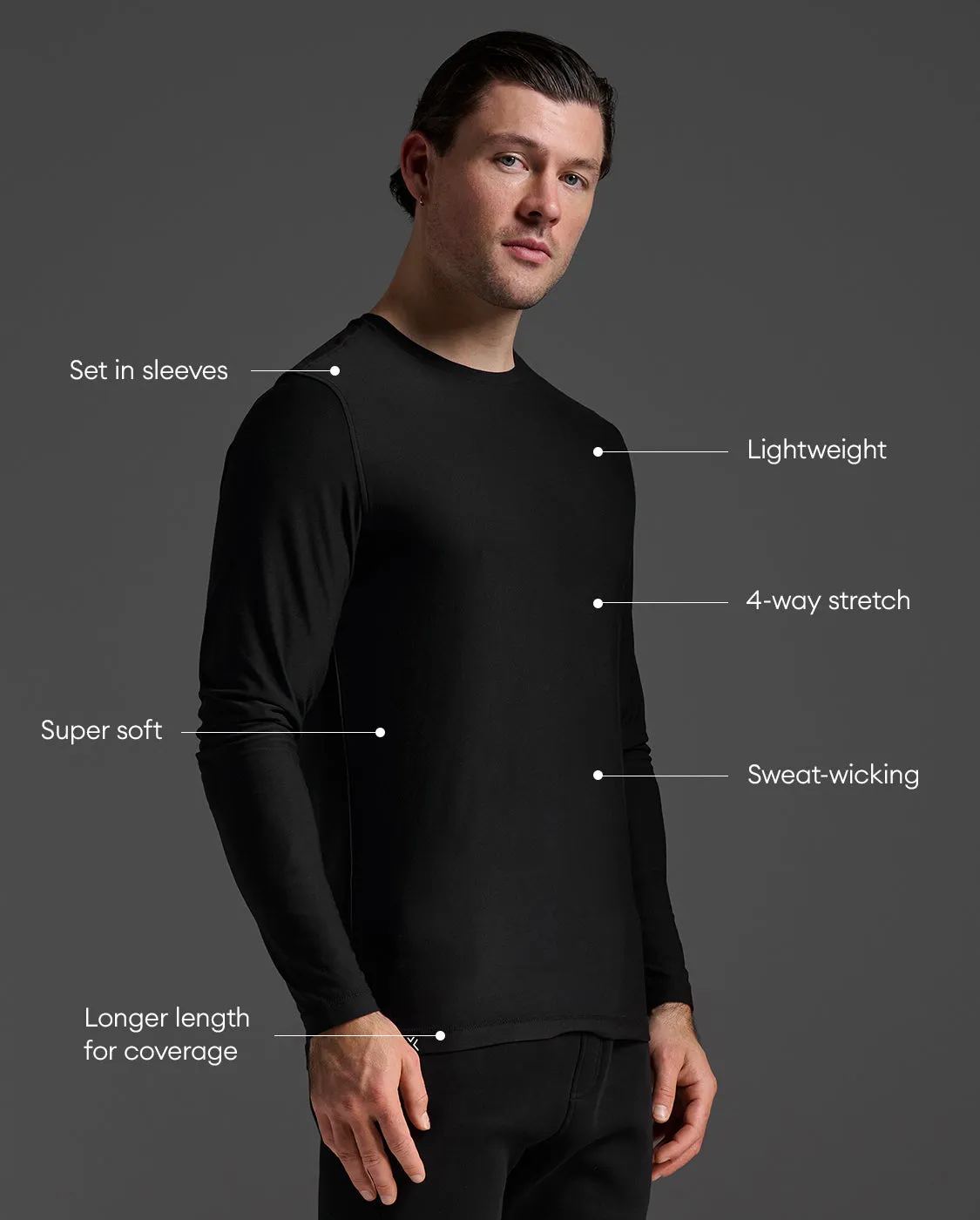 Signature Long Sleeve Tee sold by 2xu product image thumbnail 2