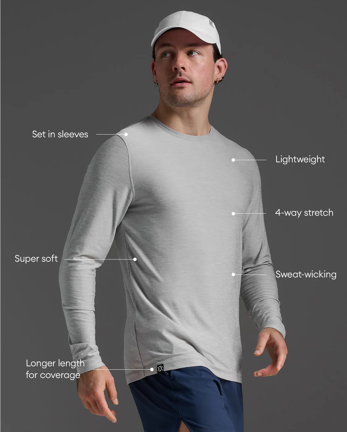 Signature Long Sleeve Tee sold by 2xu product image thumbnail 2