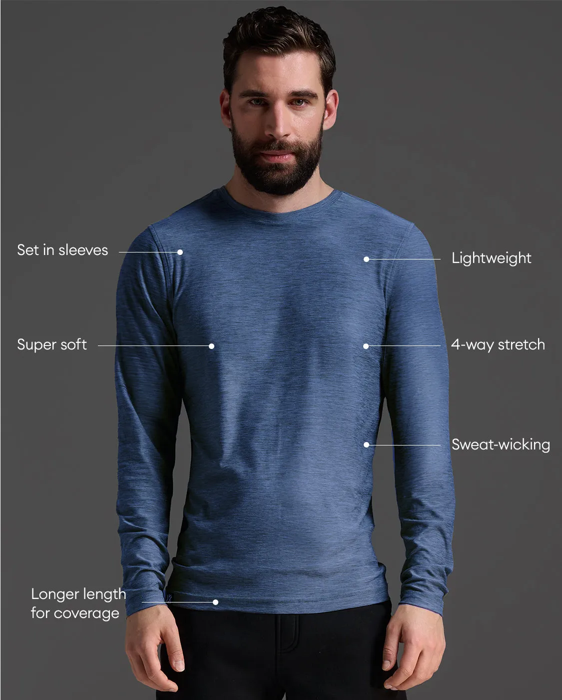 Signature Long Sleeve Tee sold by 2xu product image thumbnail 2